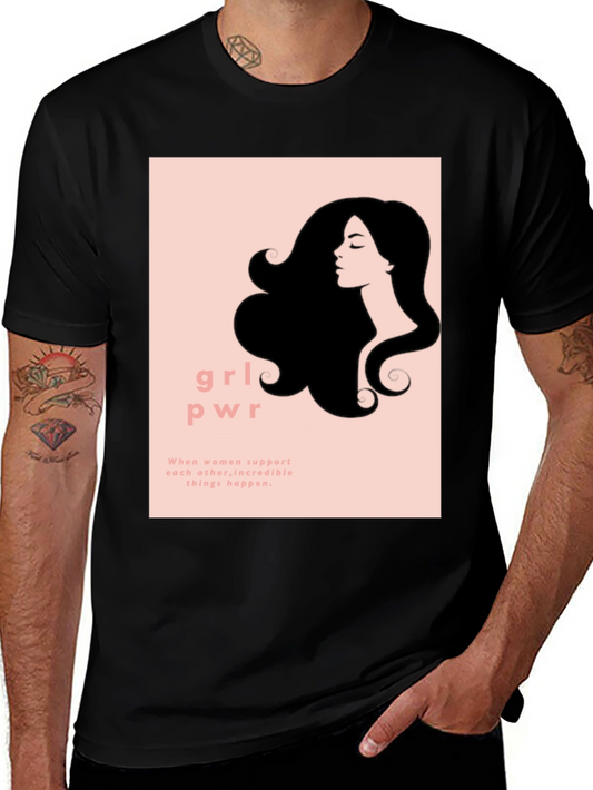 GRL PWR Graphic Tee - Women Empowerment T-Shirt