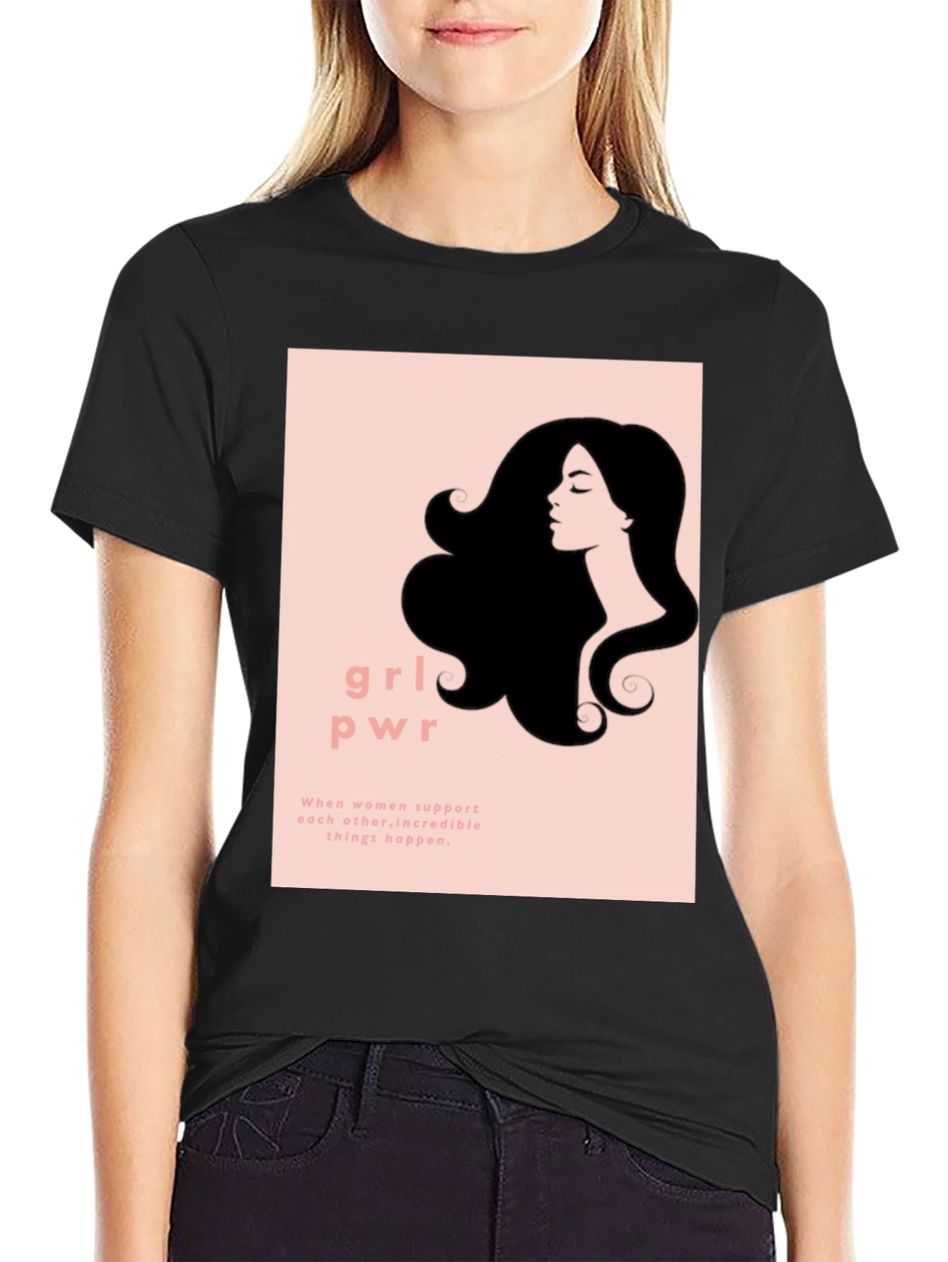 GRL PWR Graphic Tee - Women Empowerment T-Shirt