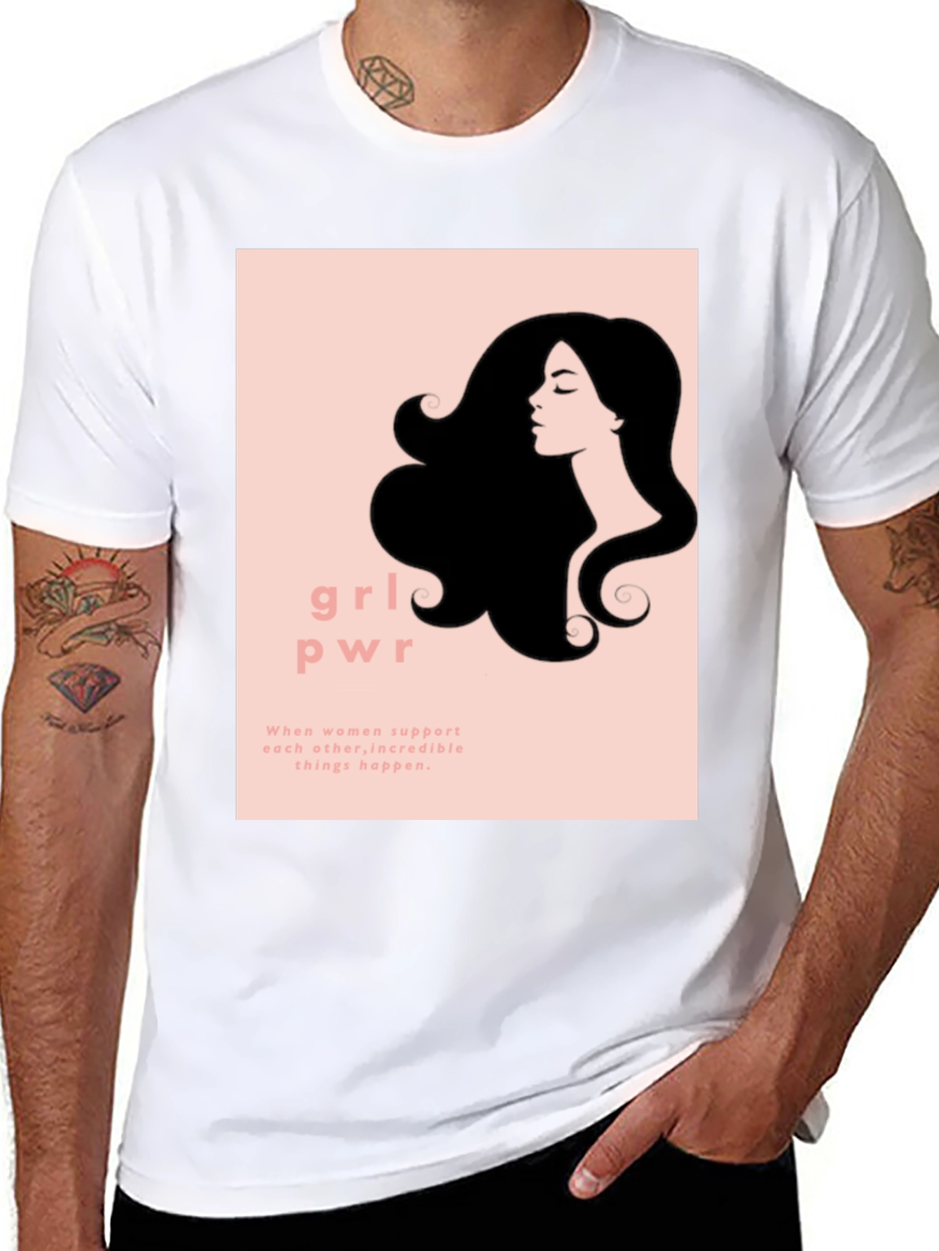 GRL PWR Graphic Tee - Women Empowerment T-Shirt
