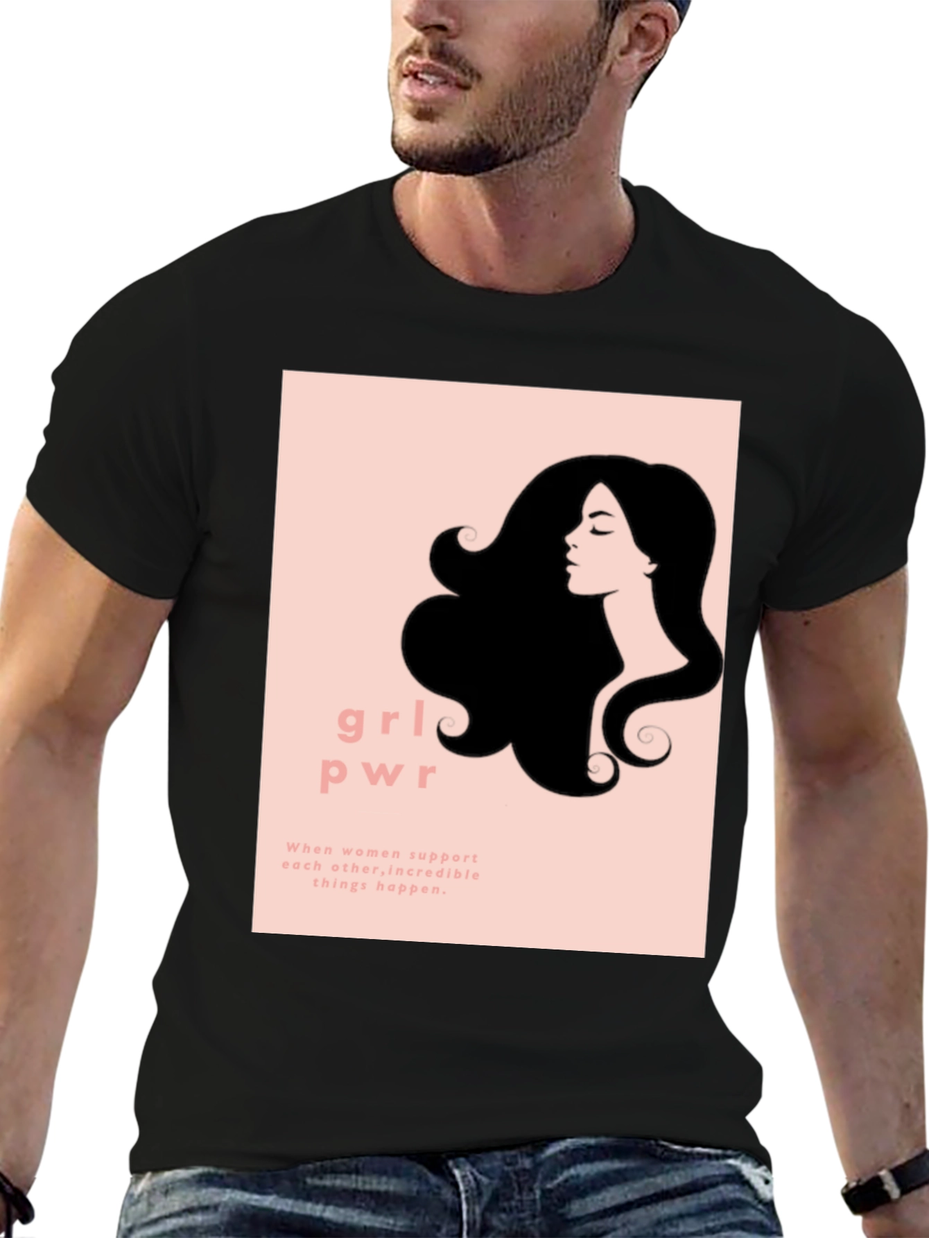 GRL PWR Graphic Tee - Women Empowerment T-Shirt
