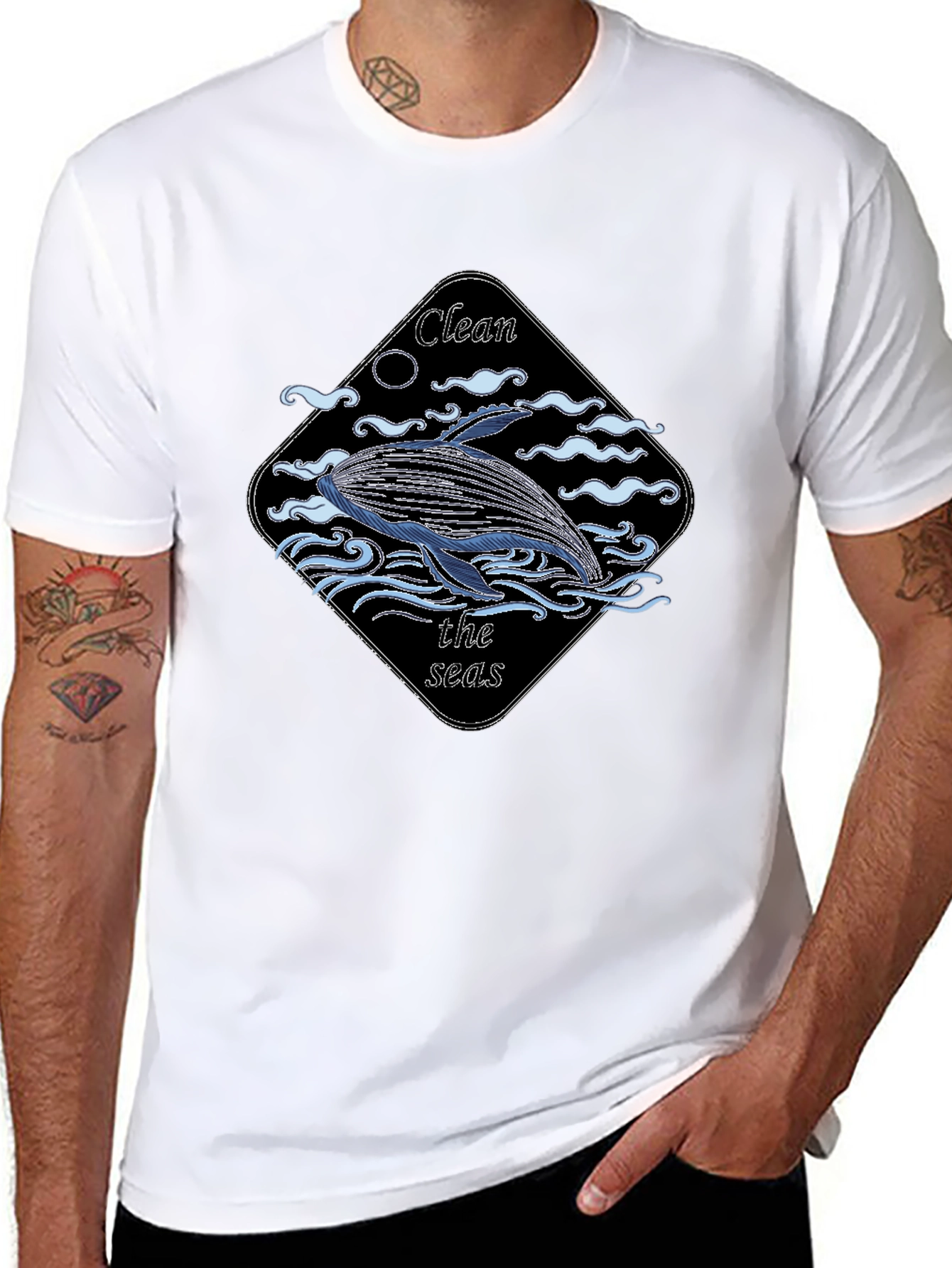 Clean the Seas Graphic T-Shirt