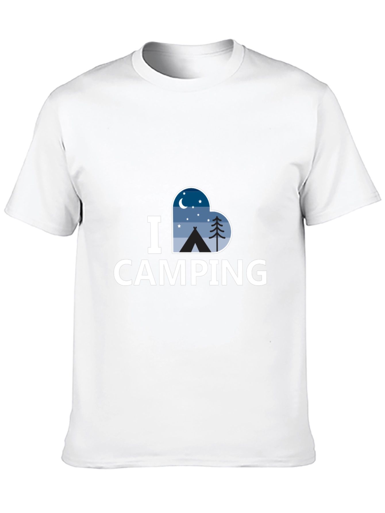 I Heart Camping Graphic Tee - Unisex