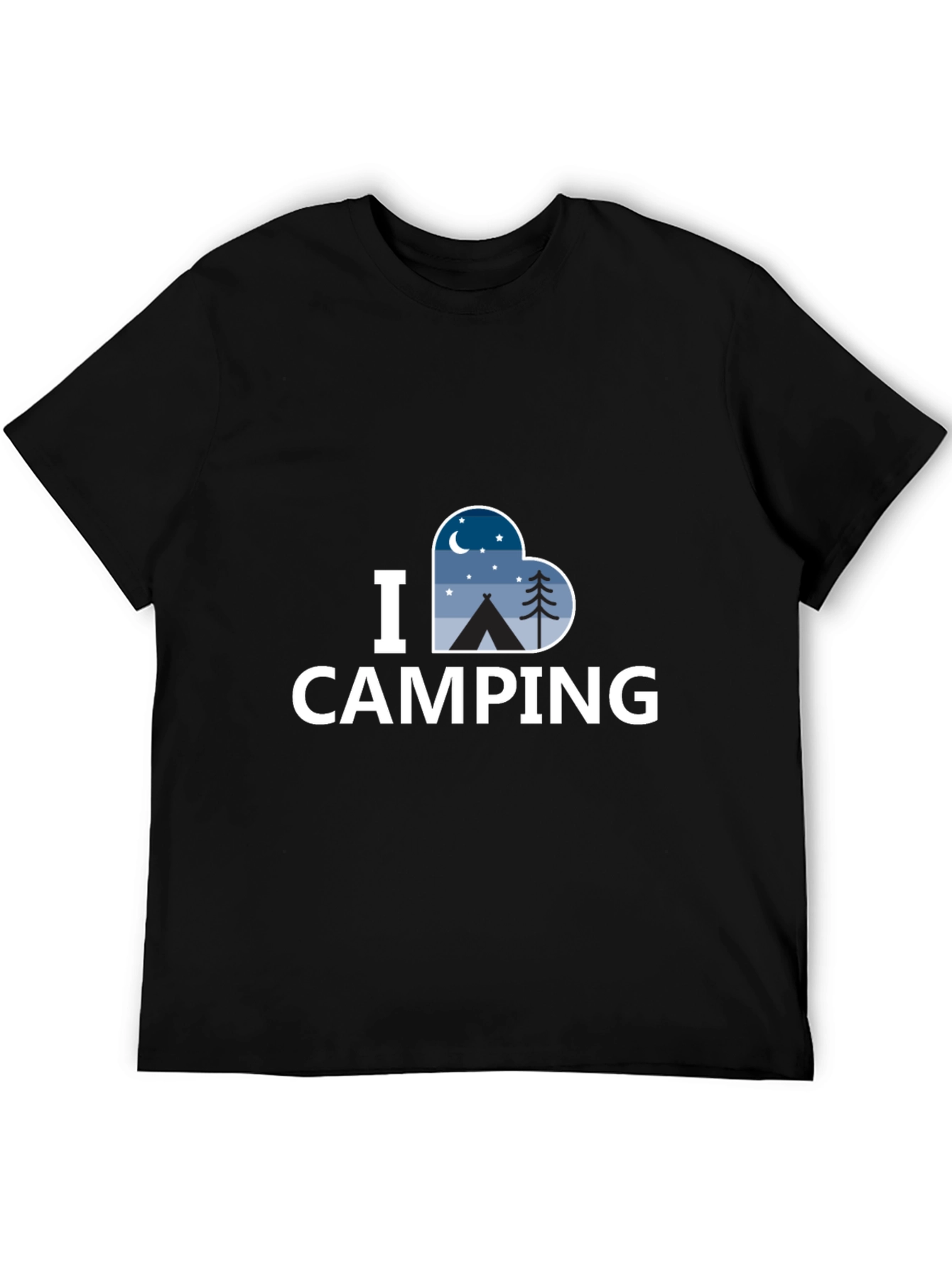 I Heart Camping Graphic Tee - Unisex