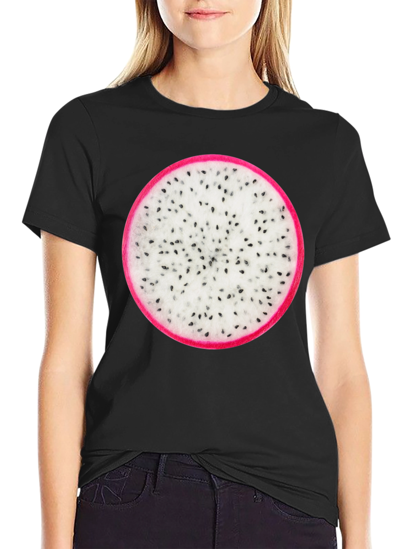 Dragon Fruit Graphic T-Shirt - Unique Food Tee