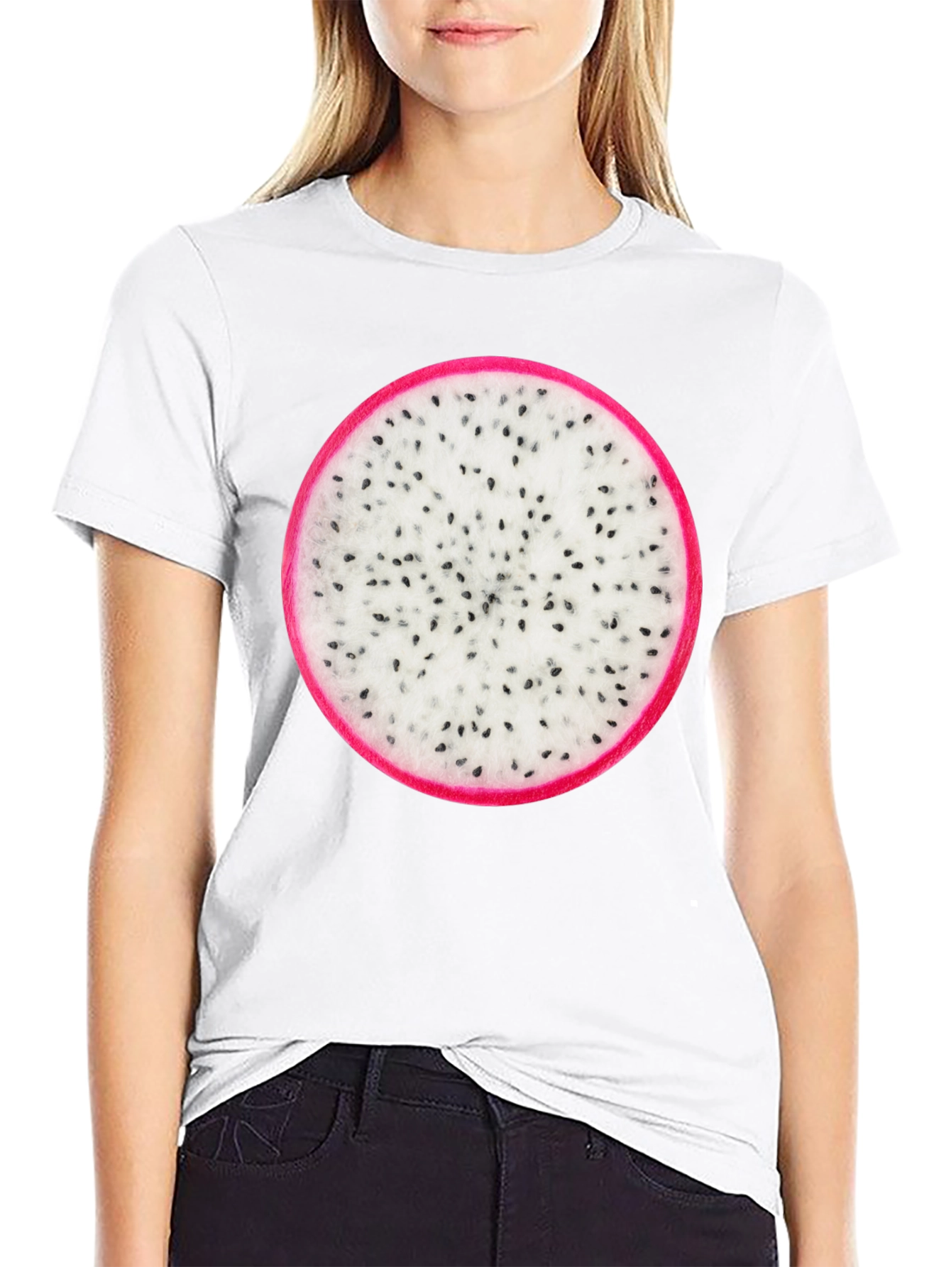 Dragon Fruit Graphic T-Shirt - Unique Food Tee
