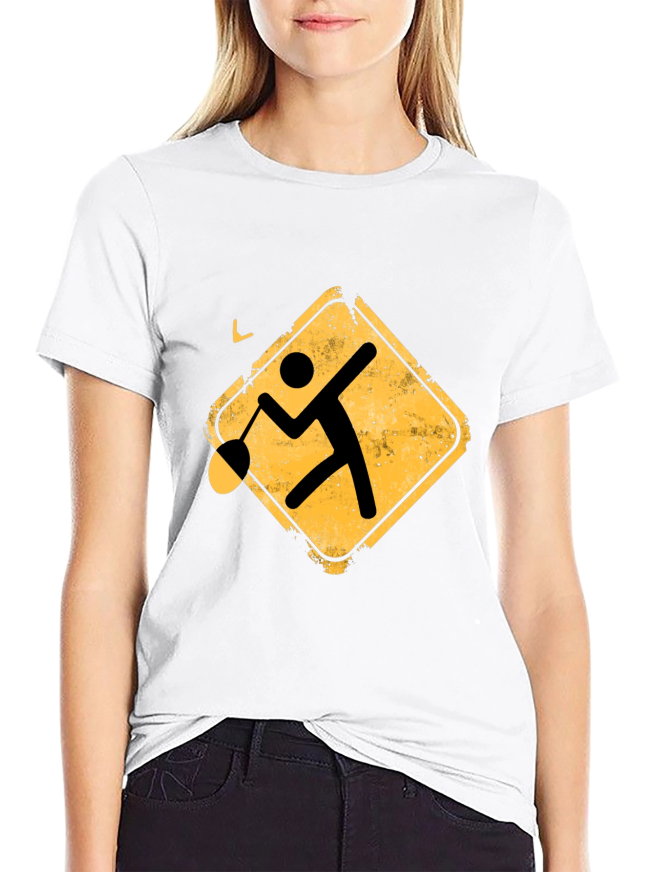 Demolition Man T-Shirt: Funny Stick Figure Wrecking Ball Tee