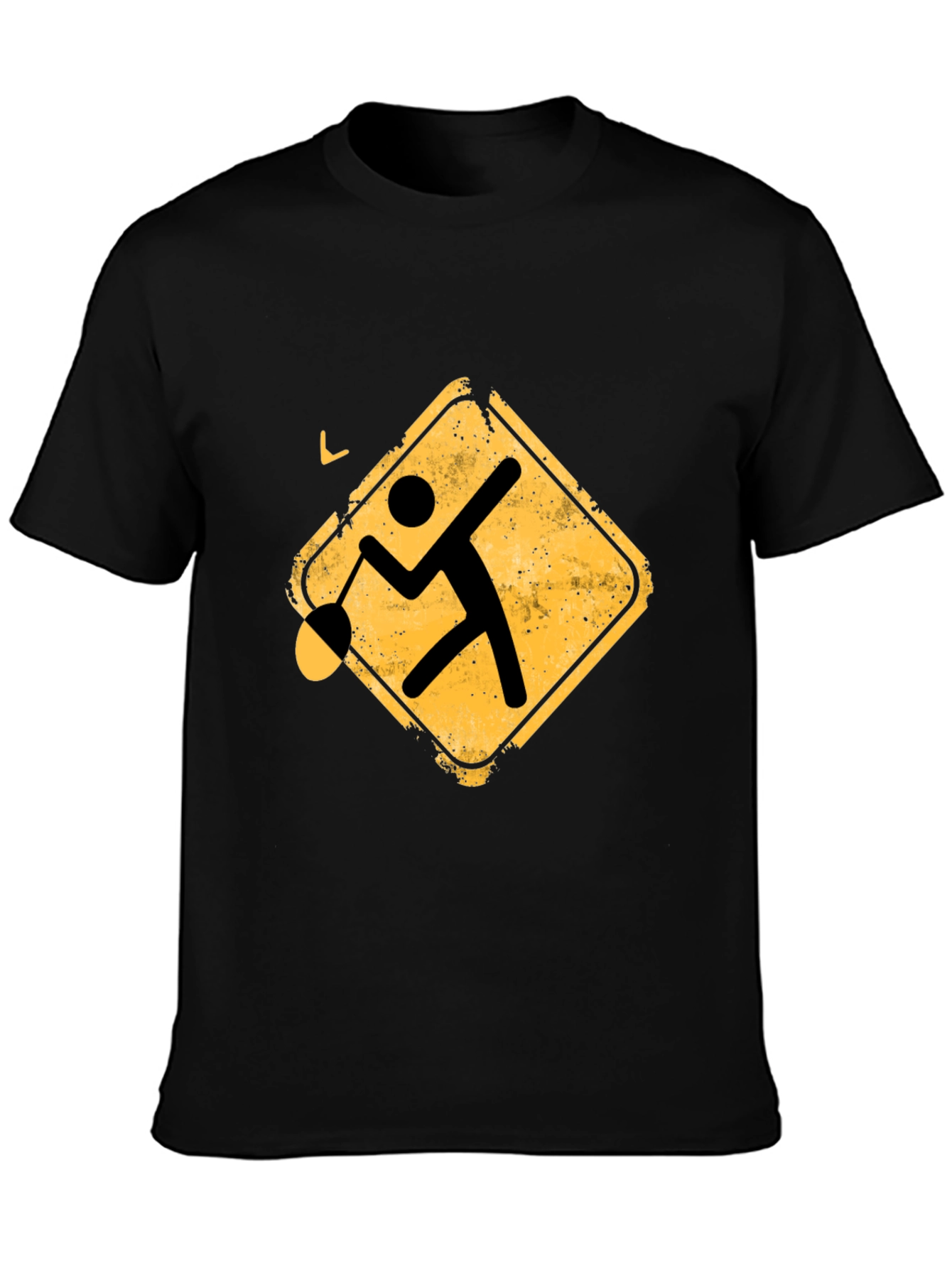 Demolition Man T-Shirt: Funny Stick Figure Wrecking Ball Tee
