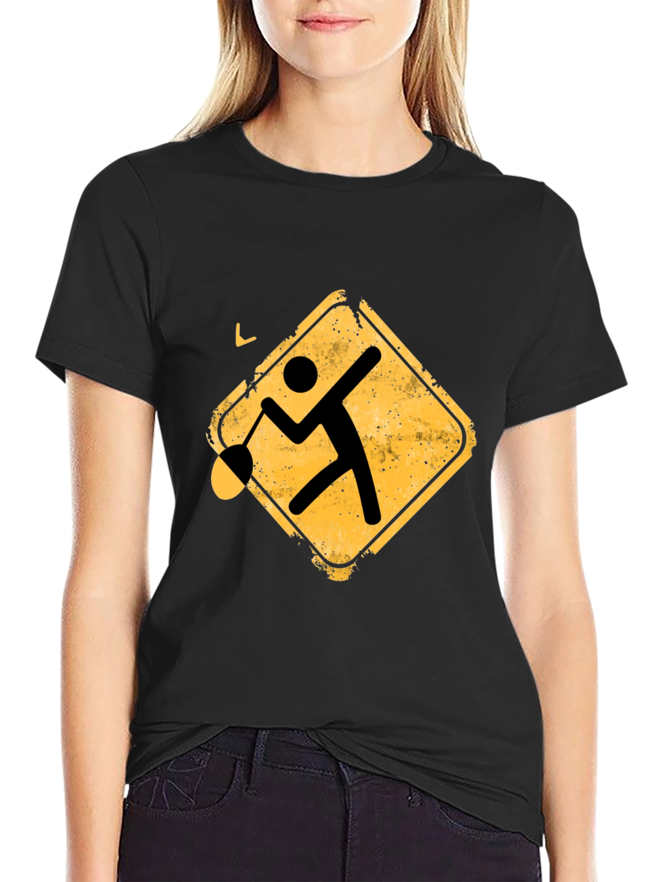 Demolition Man T-Shirt: Funny Stick Figure Wrecking Ball Tee