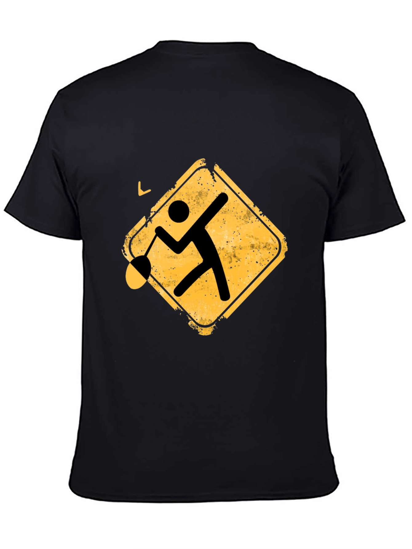 Demolition Man T-Shirt: Funny Stick Figure Wrecking Ball Tee