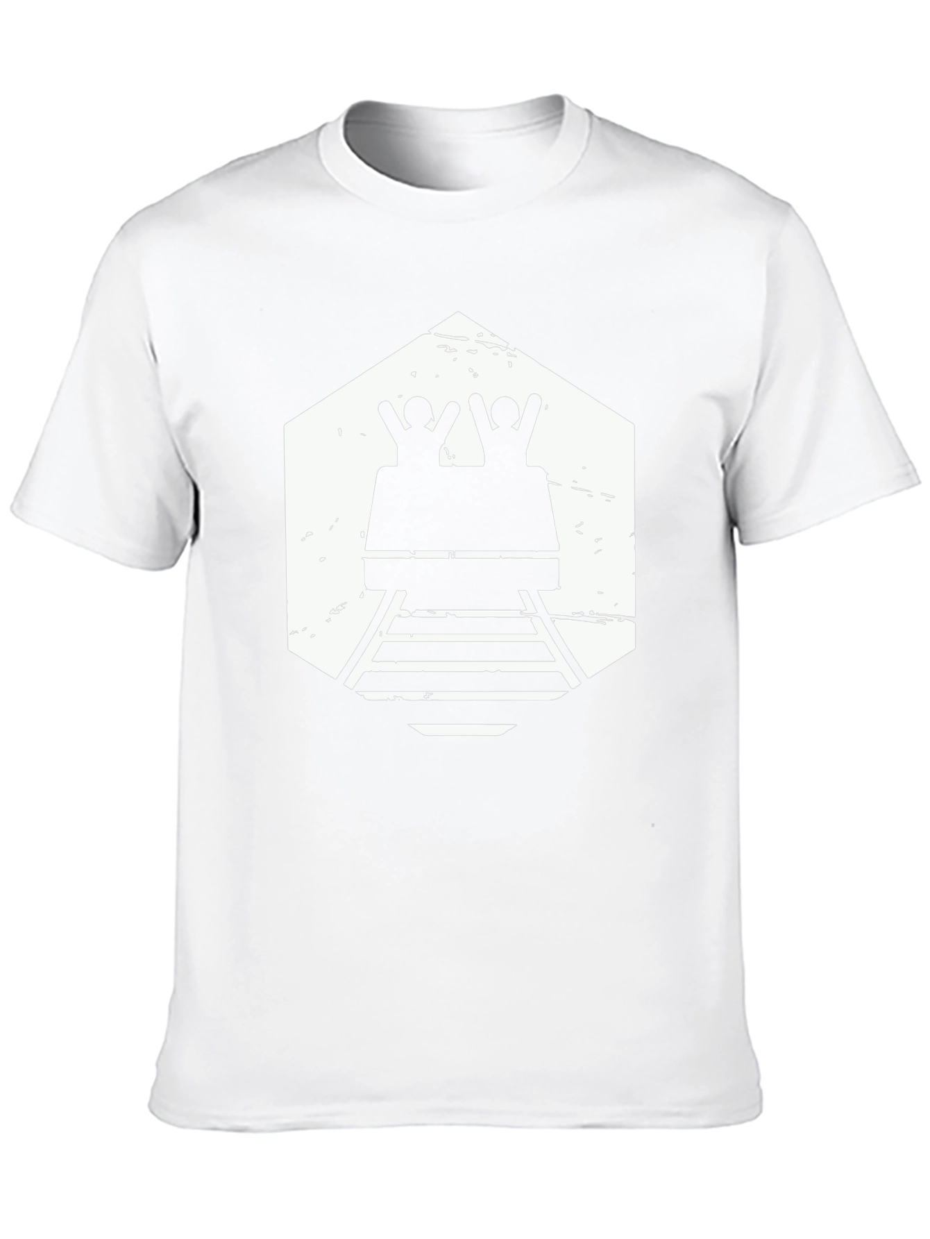 Roller Coaster T-Shirt - Black Graphic Tee