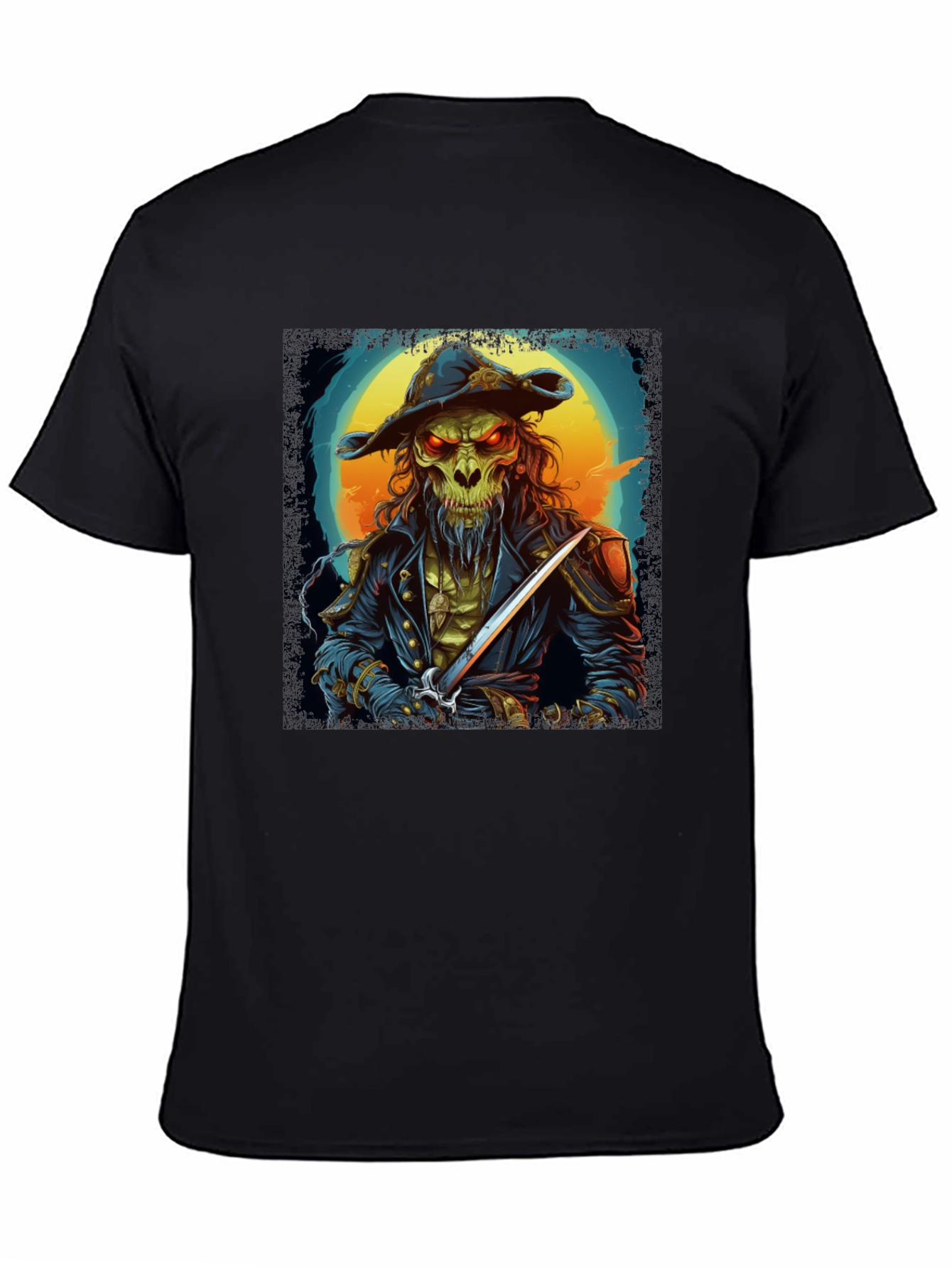 Skull Pirate T-Shirt - Unique Graphic Tee