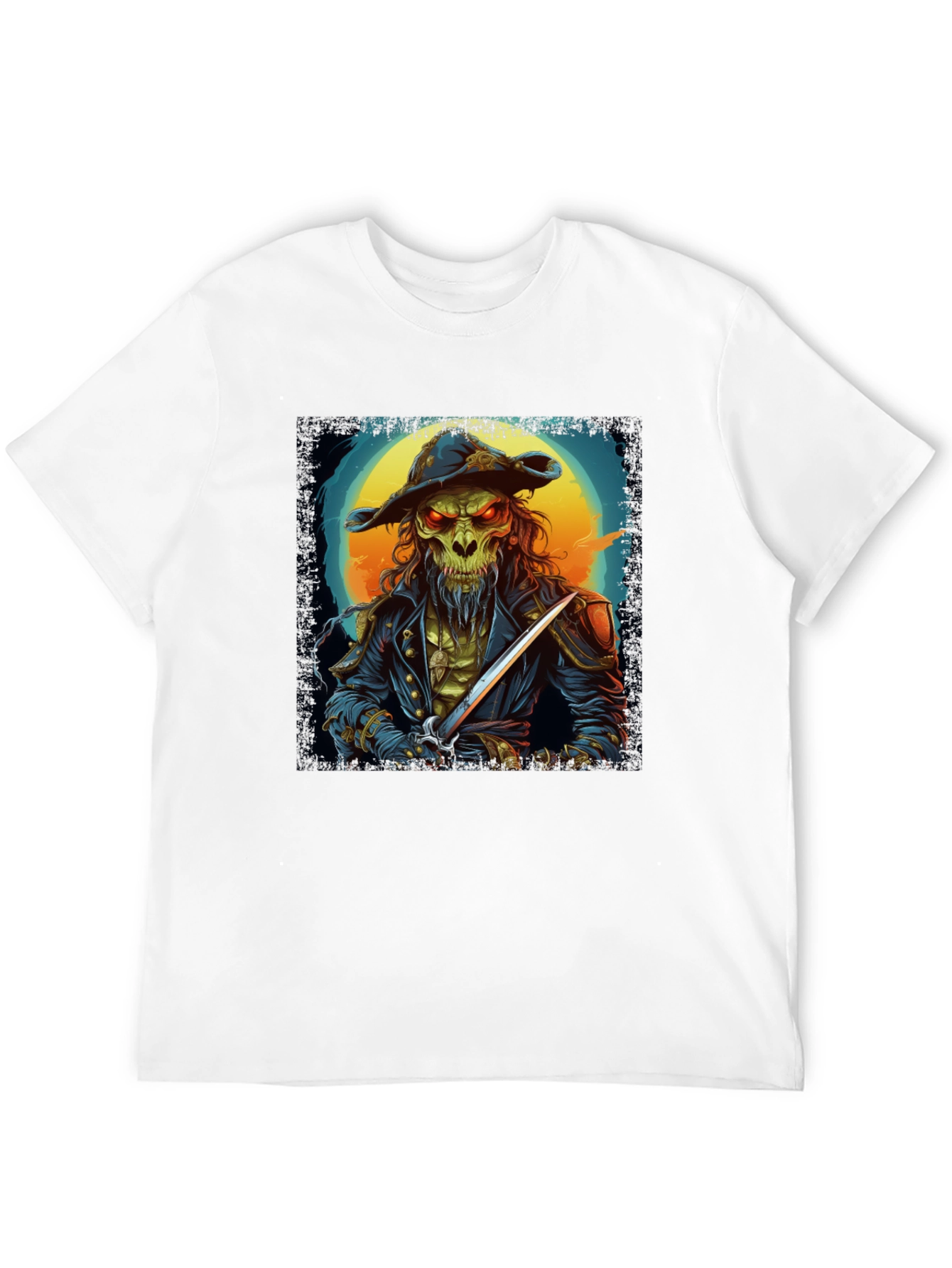 Skull Pirate T-Shirt - Unique Graphic Tee