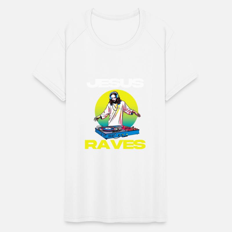 Jesus Raves DJ Rave Techno EDM Party Festival