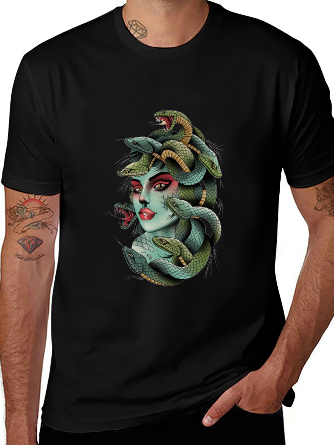 Medusa Graphic Tee - Serpent Style