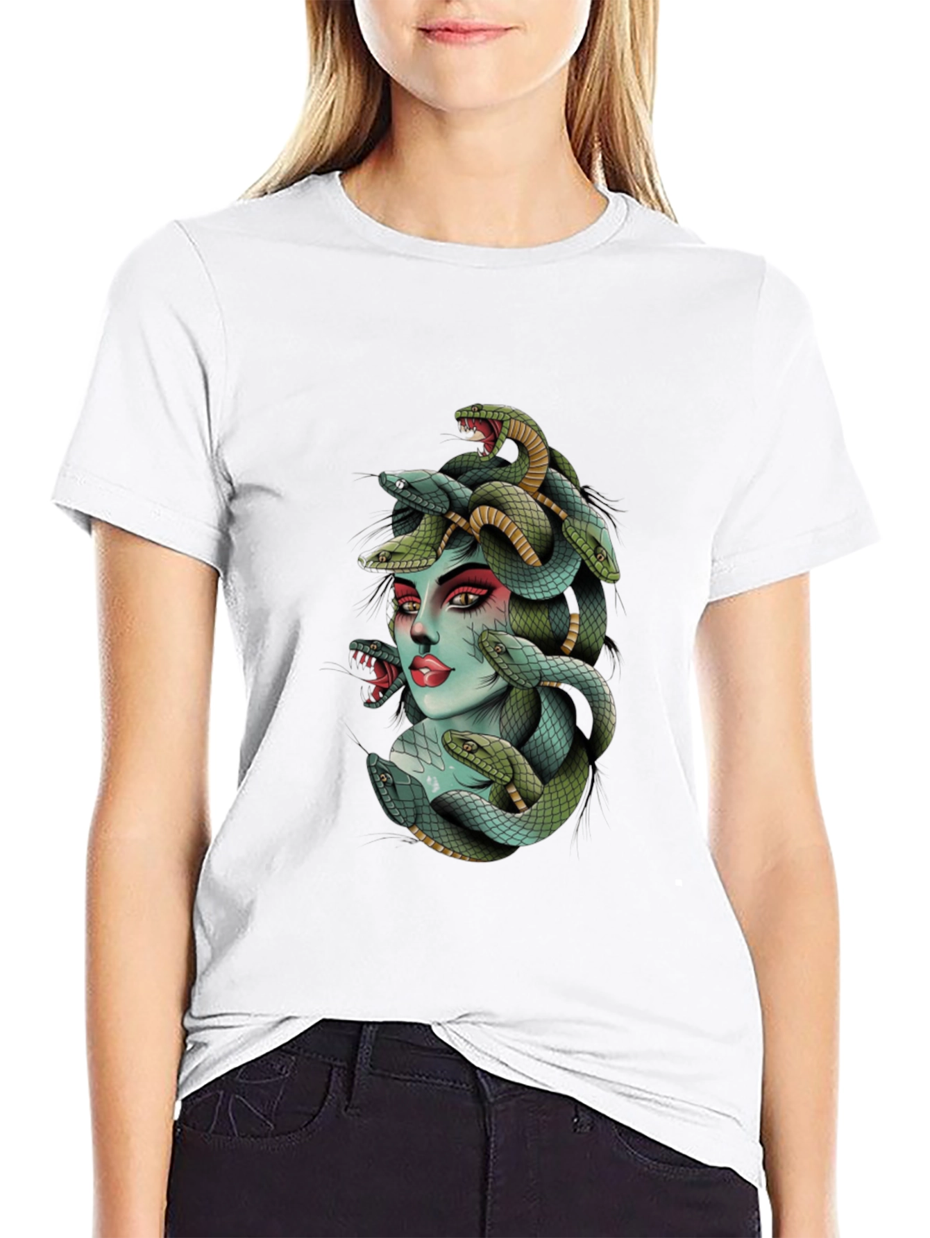Medusa Graphic Tee - Serpent Style