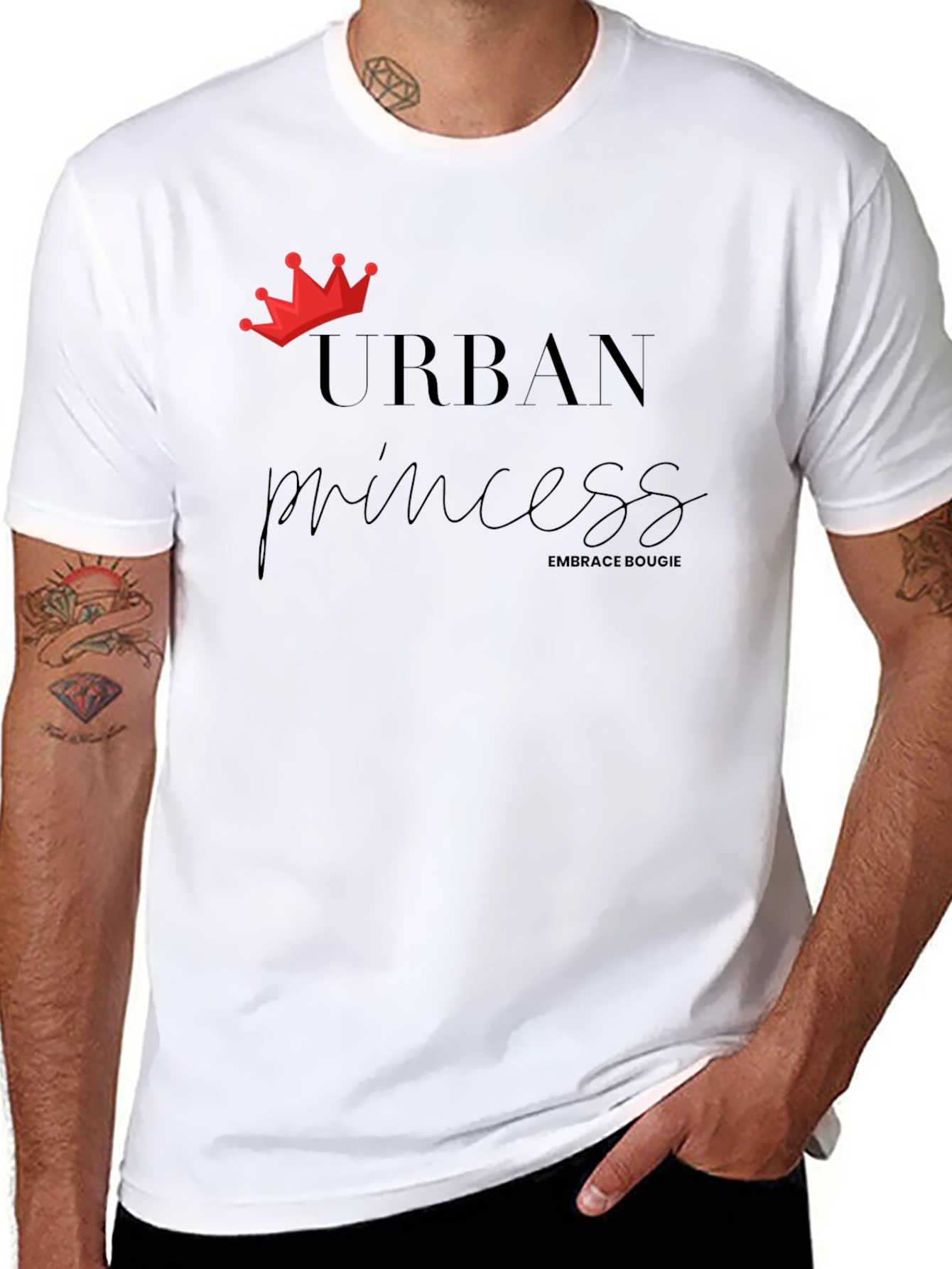 Urban Princess Graphic T-Shirt - Embrace Bougie Style