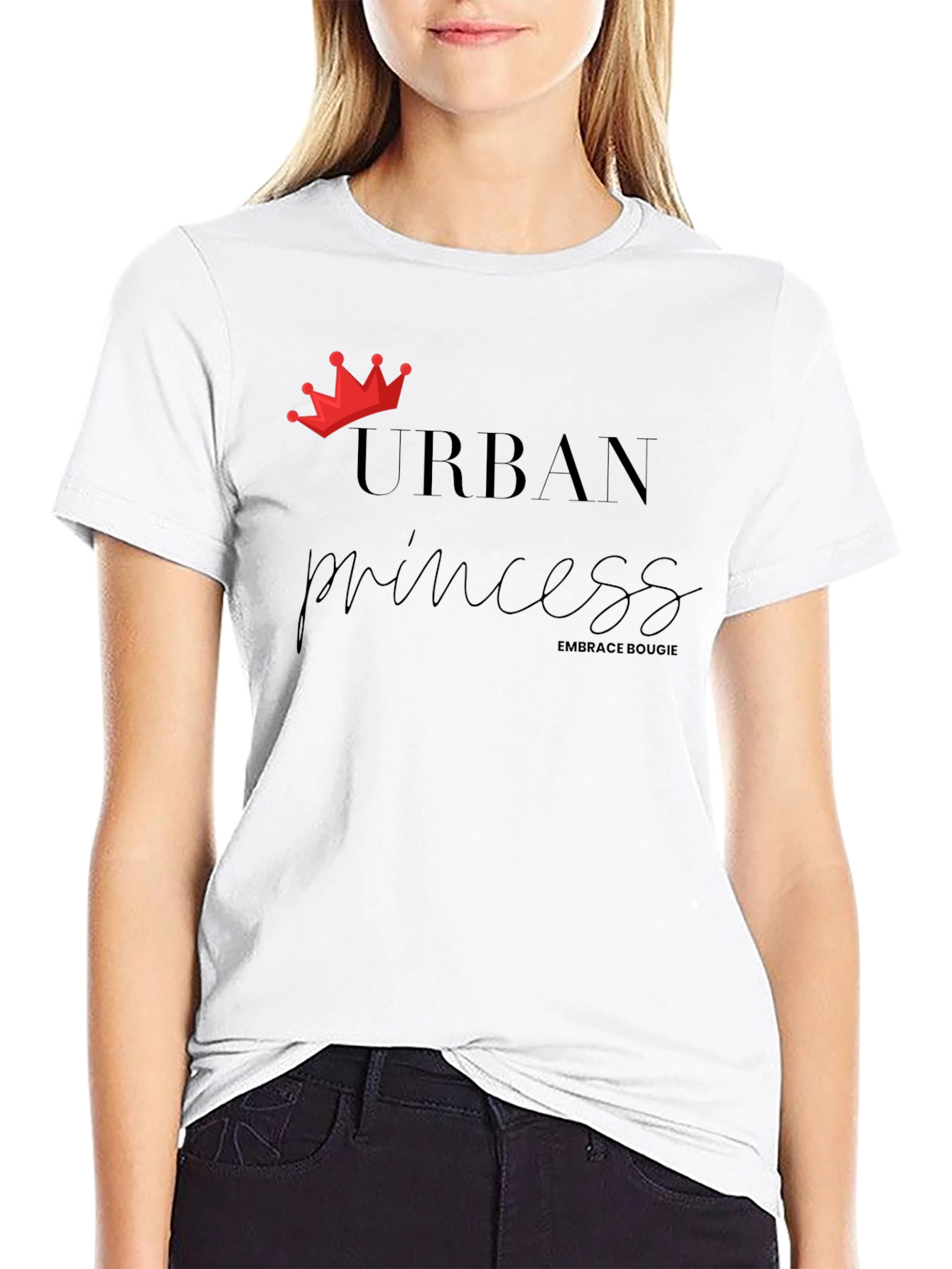Urban Princess Graphic T-Shirt - Embrace Bougie Style