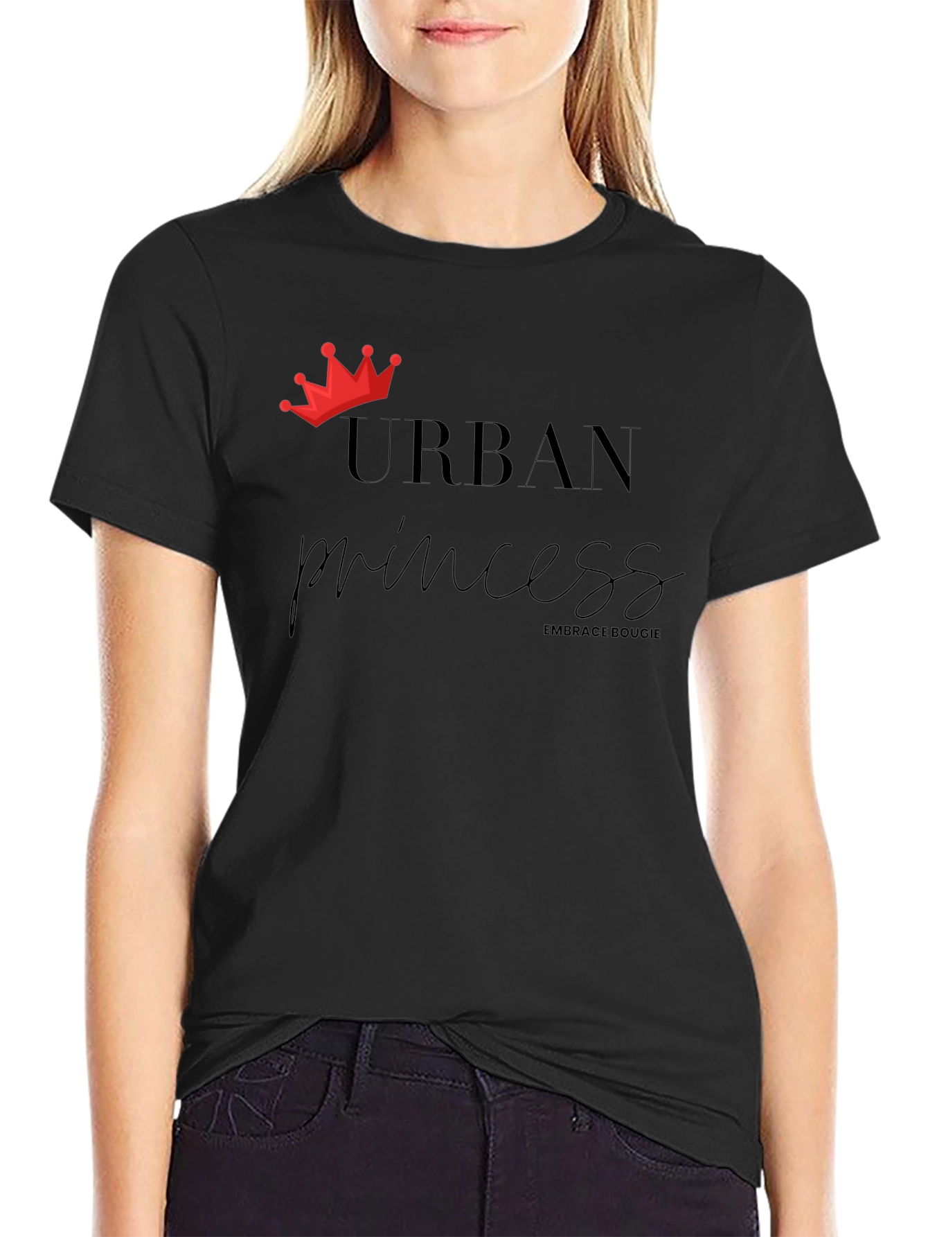 Urban Princess Graphic T-Shirt - Embrace Bougie Style