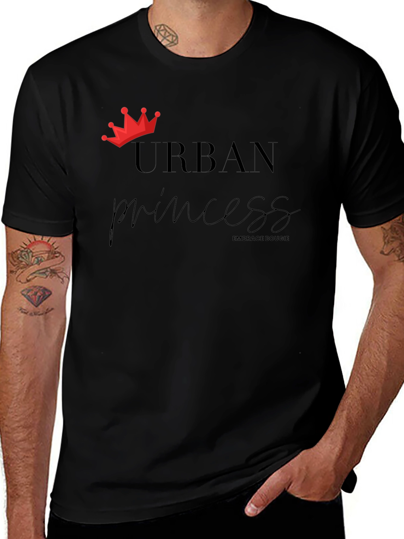 Urban Princess Graphic T-Shirt - Embrace Bougie Style