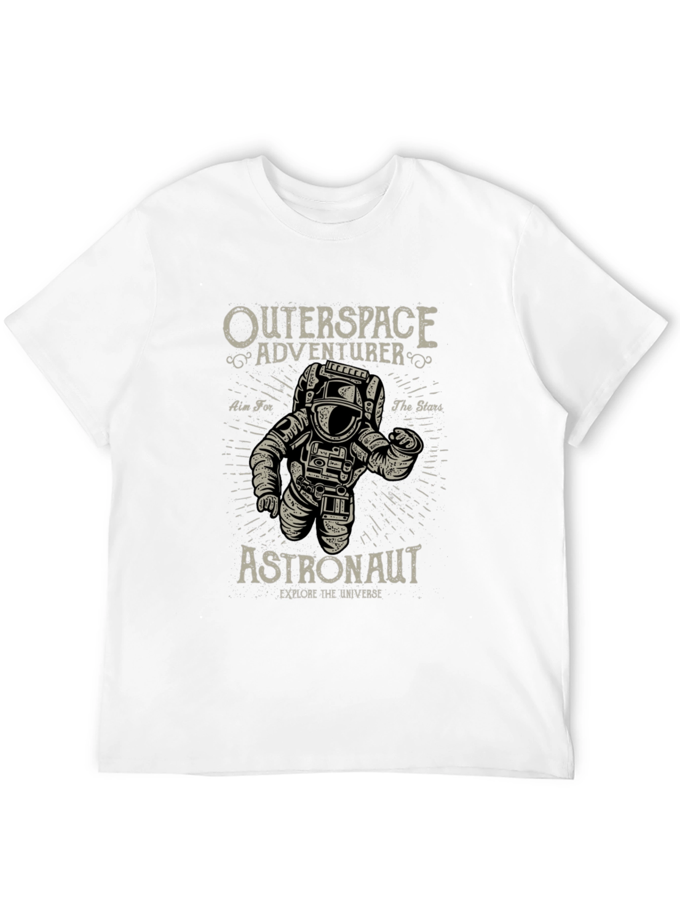 Outerspace Astronaut Graphic T-Shirt