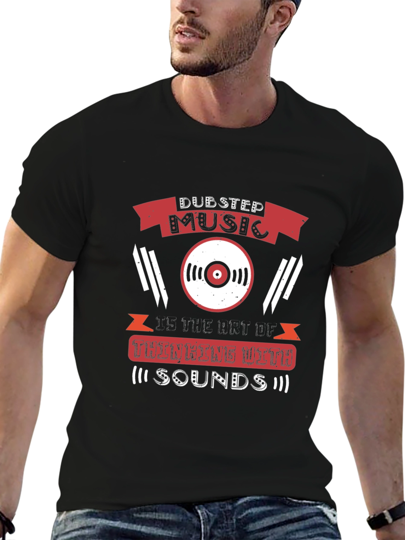 Dubstep Music Sounds Graphic T-Shirt