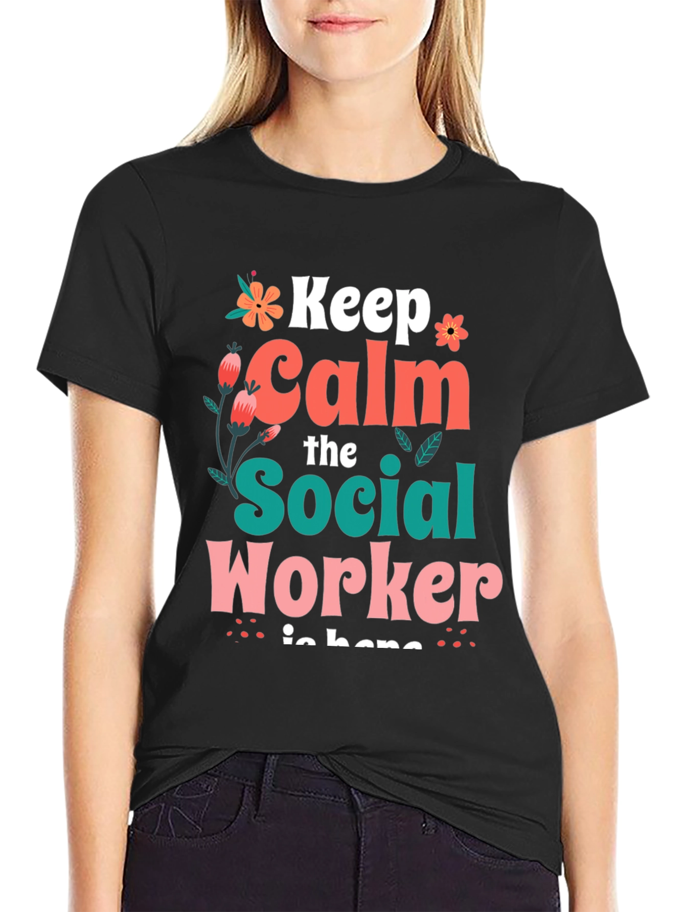 Keep Calm Social Worker T-Shirt - Unisex
