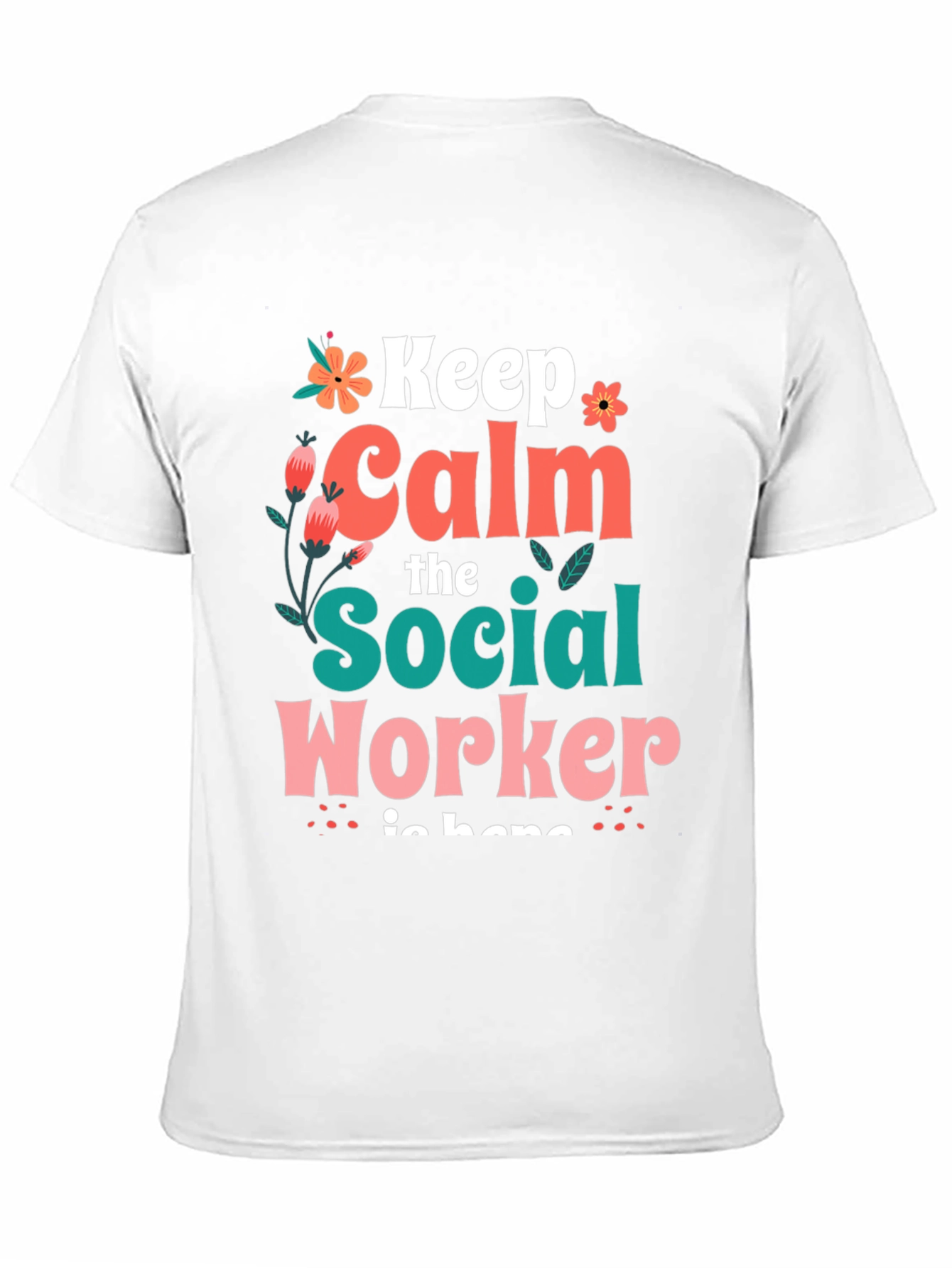 Keep Calm Social Worker T-Shirt - Unisex