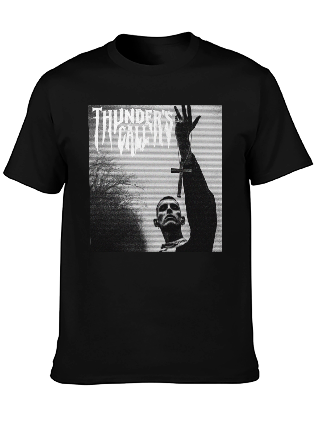 Thunders Call T-Shirt - Black Graphic Tee