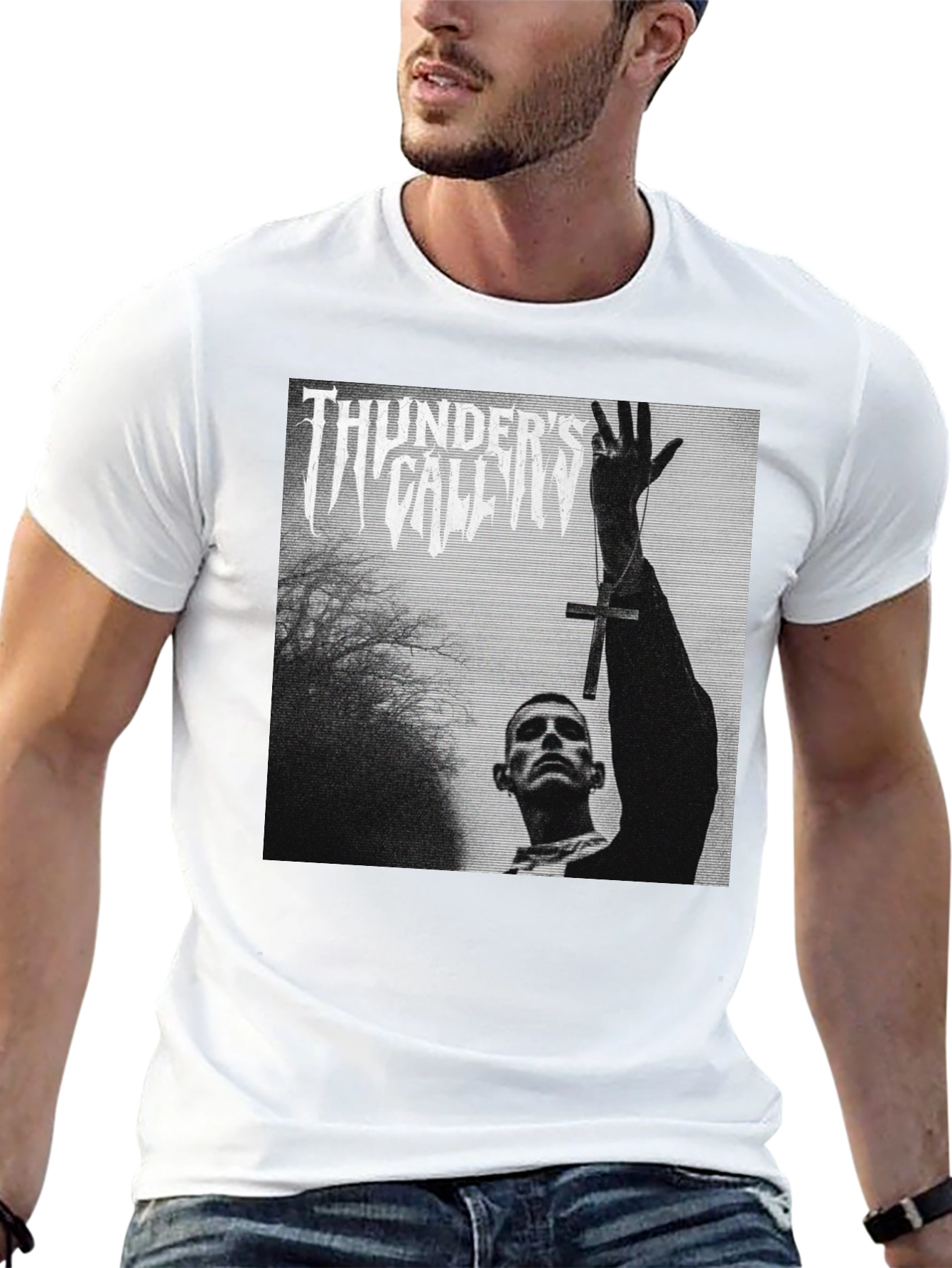 Thunders Call T-Shirt - Black Graphic Tee
