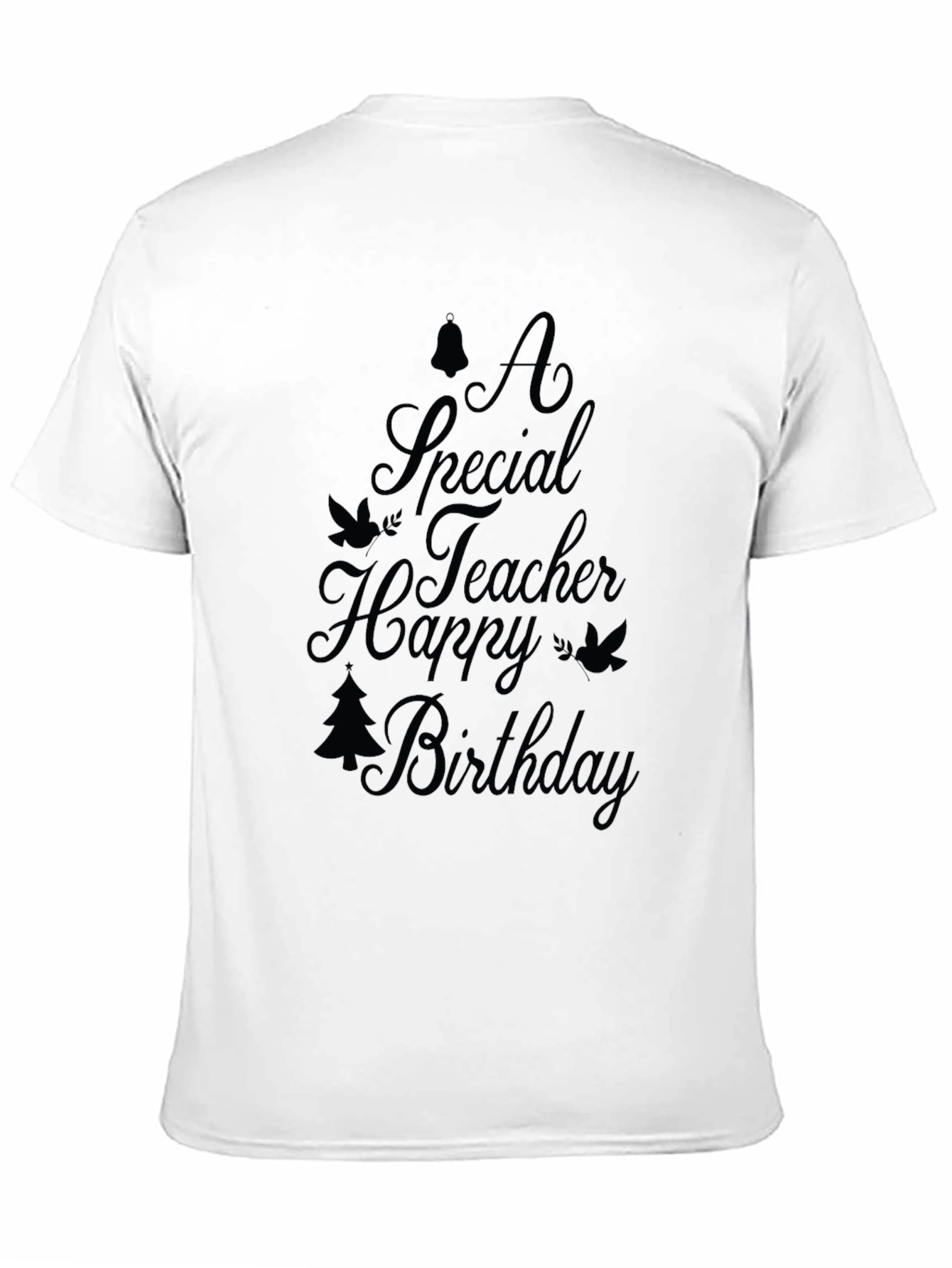 Teacher Birthday Black T-Shirt