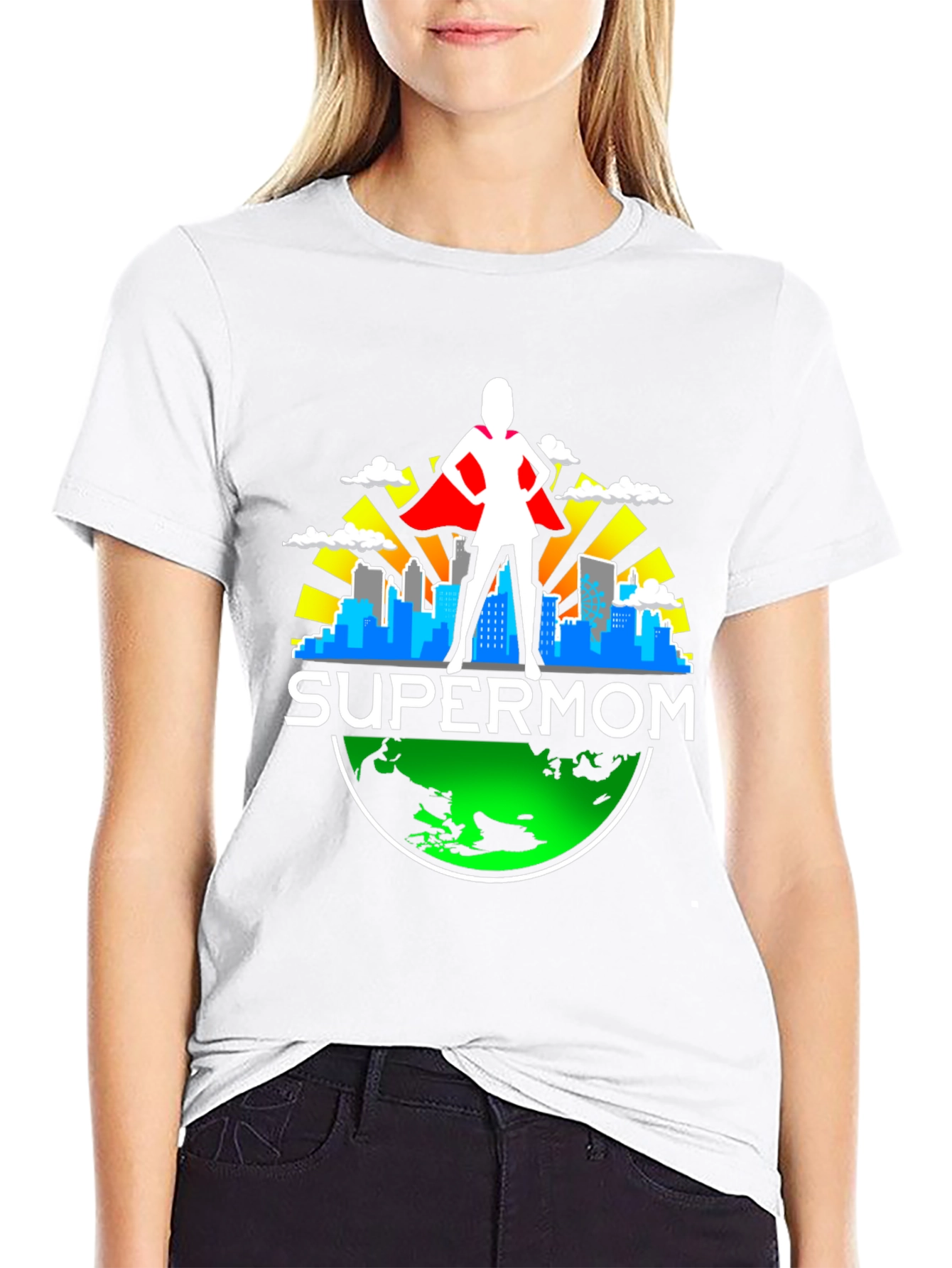 Supermom T-Shirt - Hero Graphic Tee