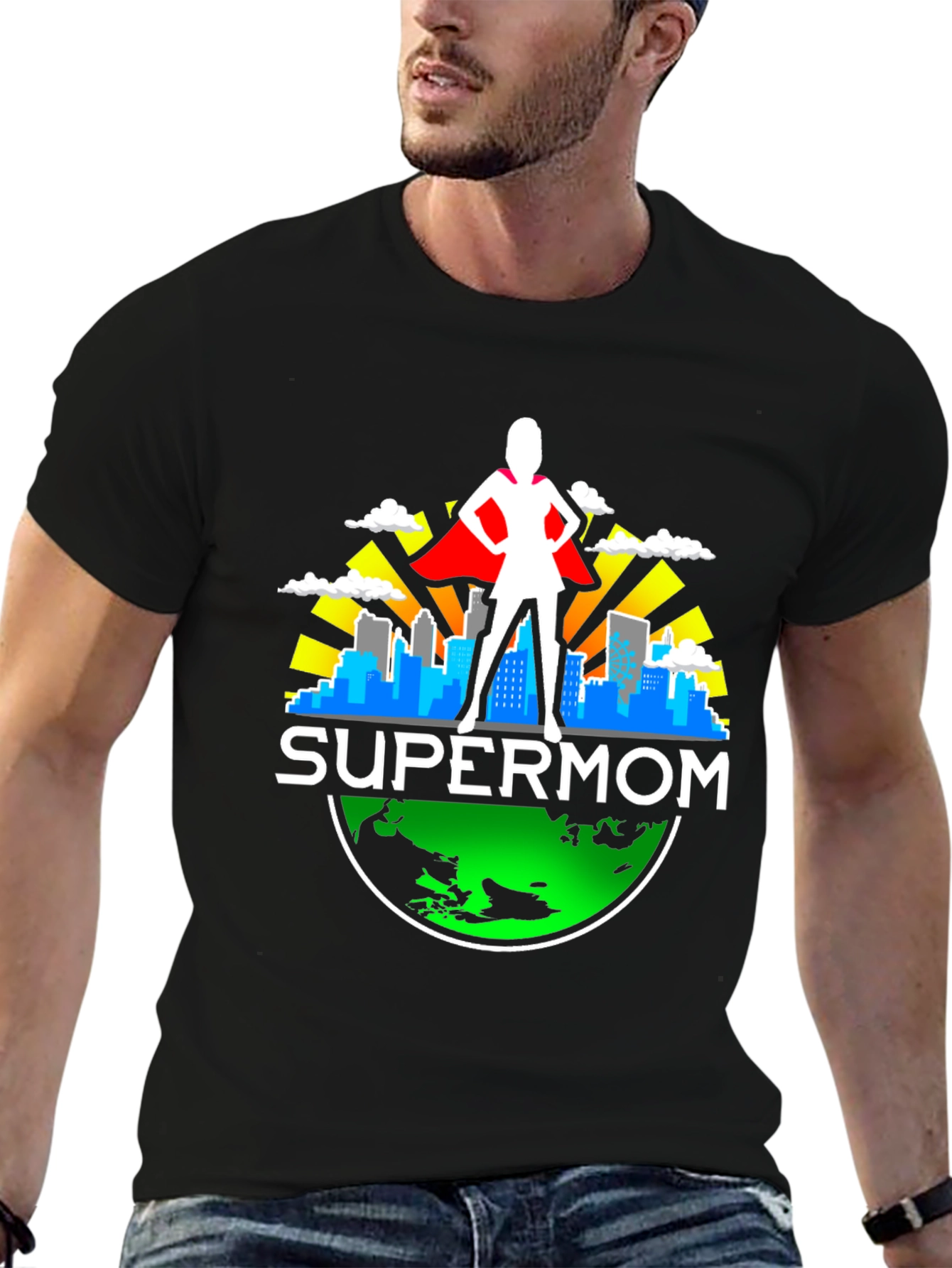 Supermom T-Shirt - Hero Graphic Tee