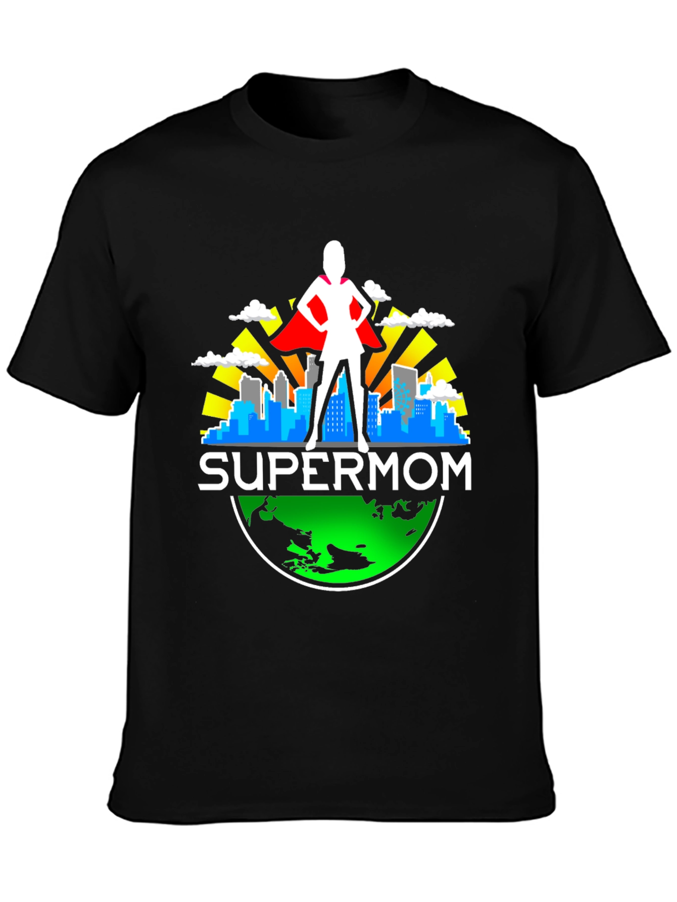 Supermom T-Shirt - Hero Graphic Tee