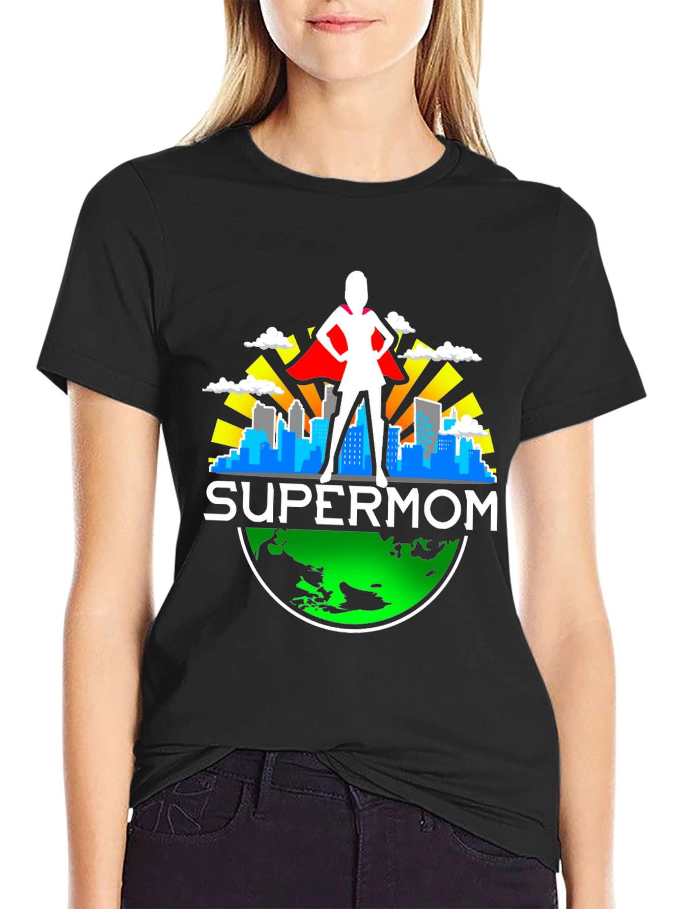 Supermom T-Shirt - Hero Graphic Tee