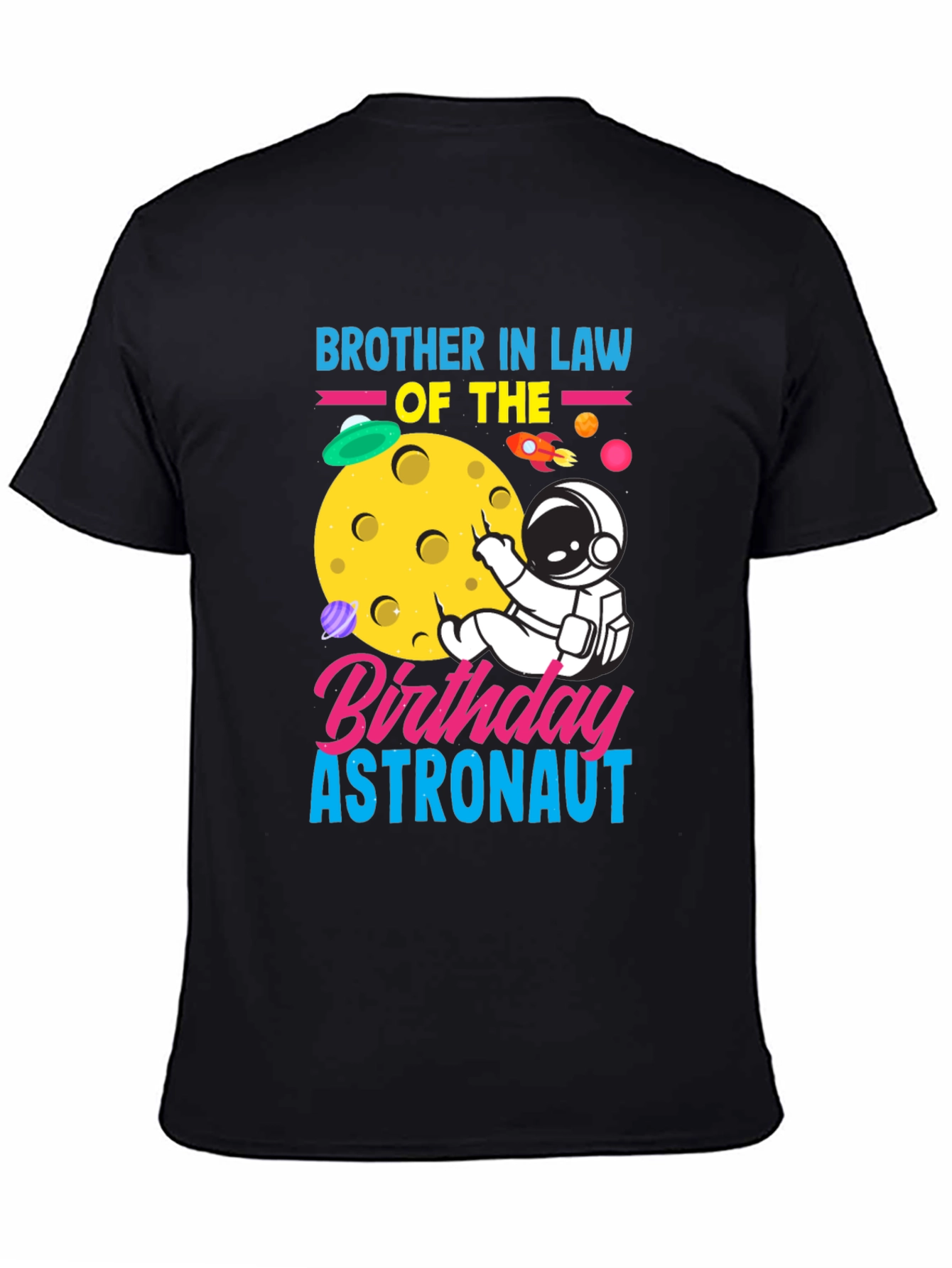 Brother In Law Birthday Astronaut T-Shirt