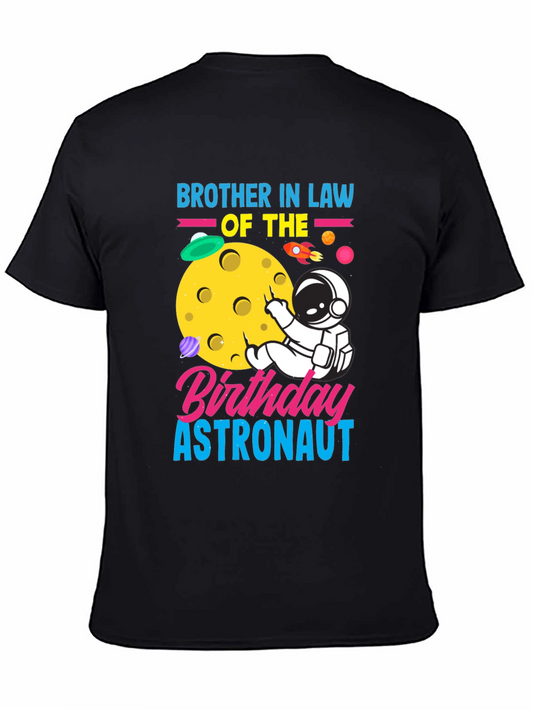 Brother In Law Birthday Astronaut T-Shirt
