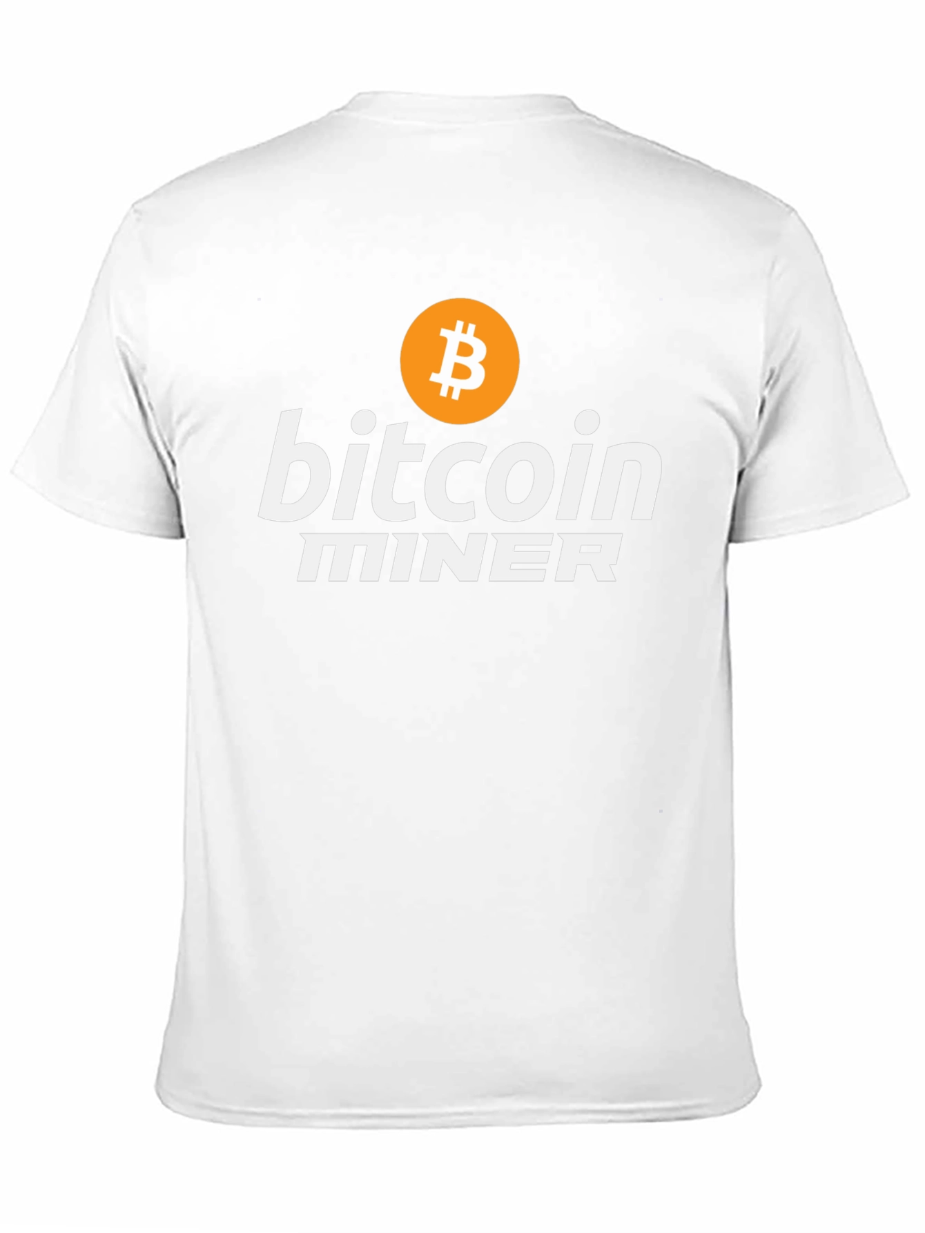 Bitcoin Miner Black T-Shirt