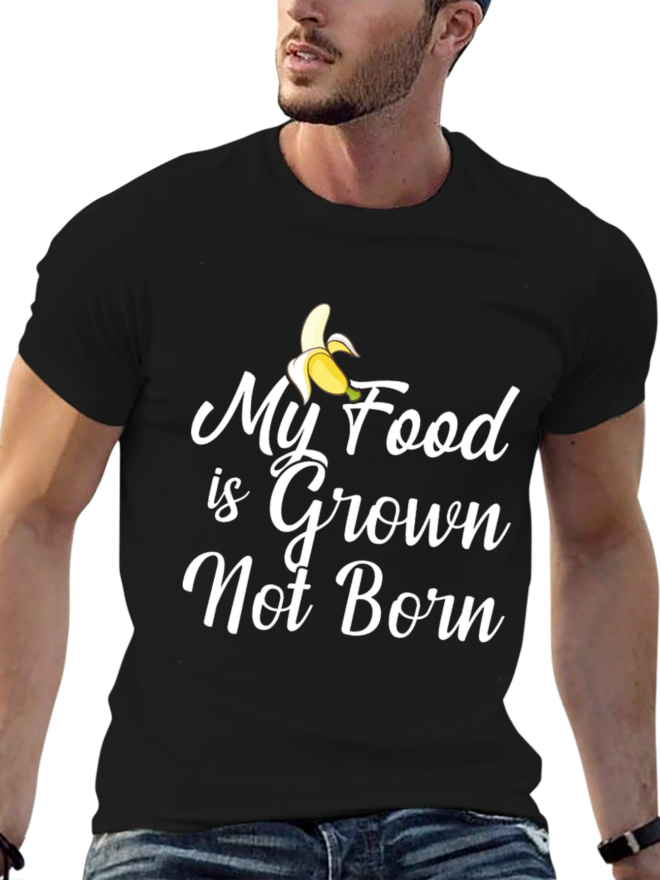 Vegan Grown Not Born T-Shirt