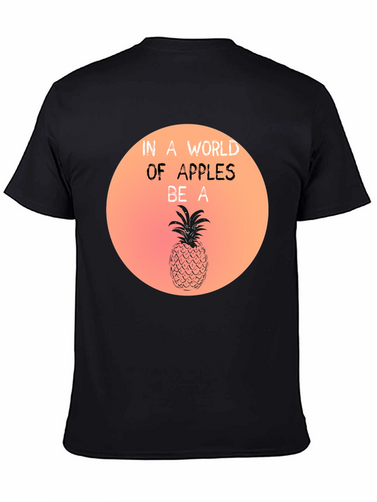 Be a Pineapple Graphic T-Shirt - Unique & Stylish Tee