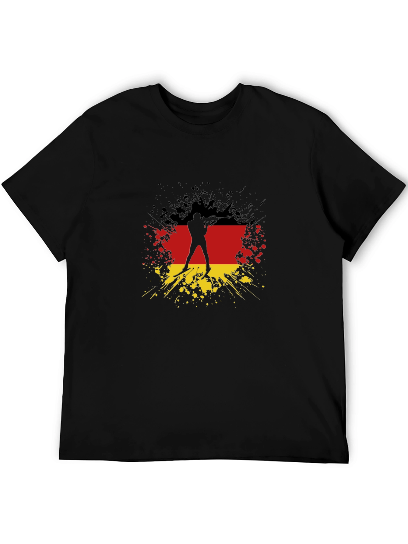 German Flag Biathlon T-Shirt