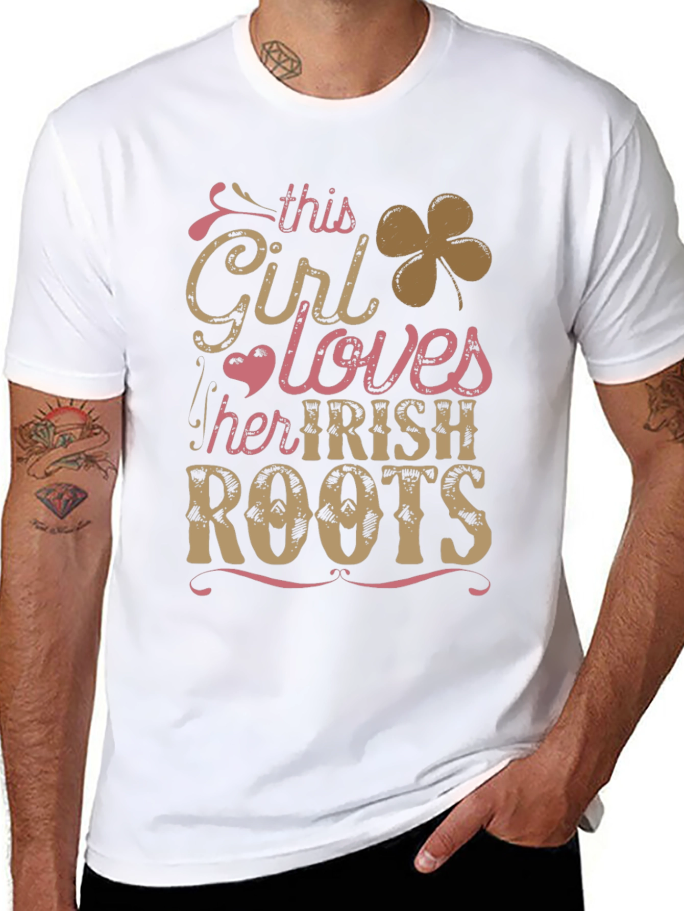 Irish Roots Graphic T-Shirt