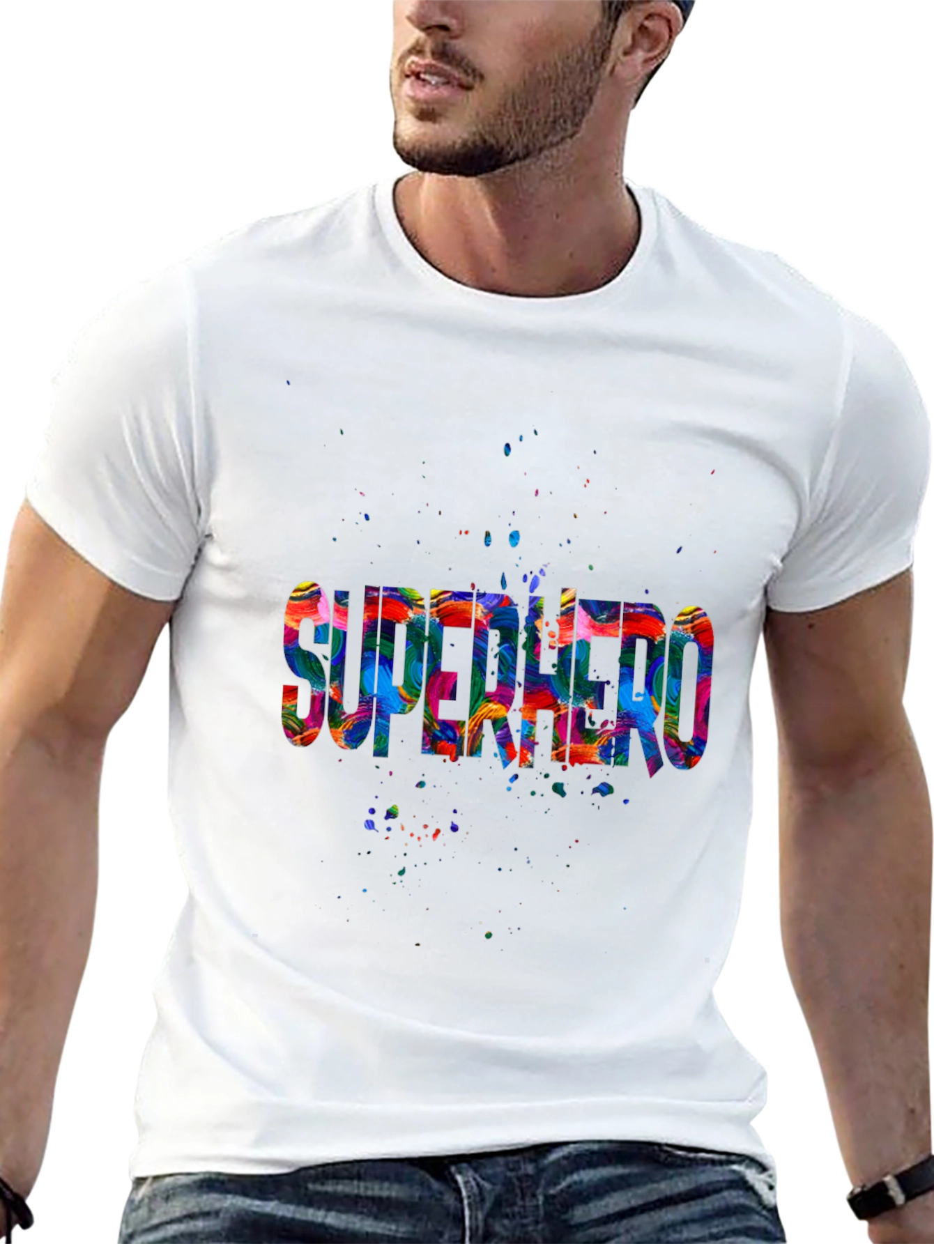 Superhero Colorful T-Shirt