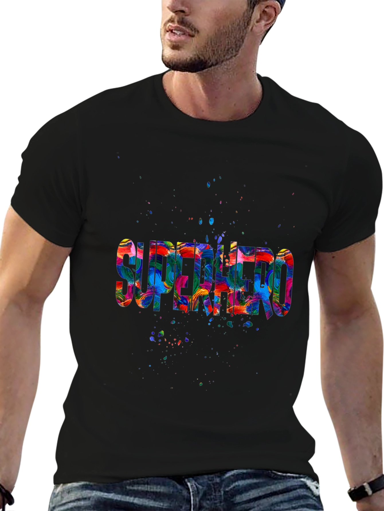 Superhero Colorful T-Shirt