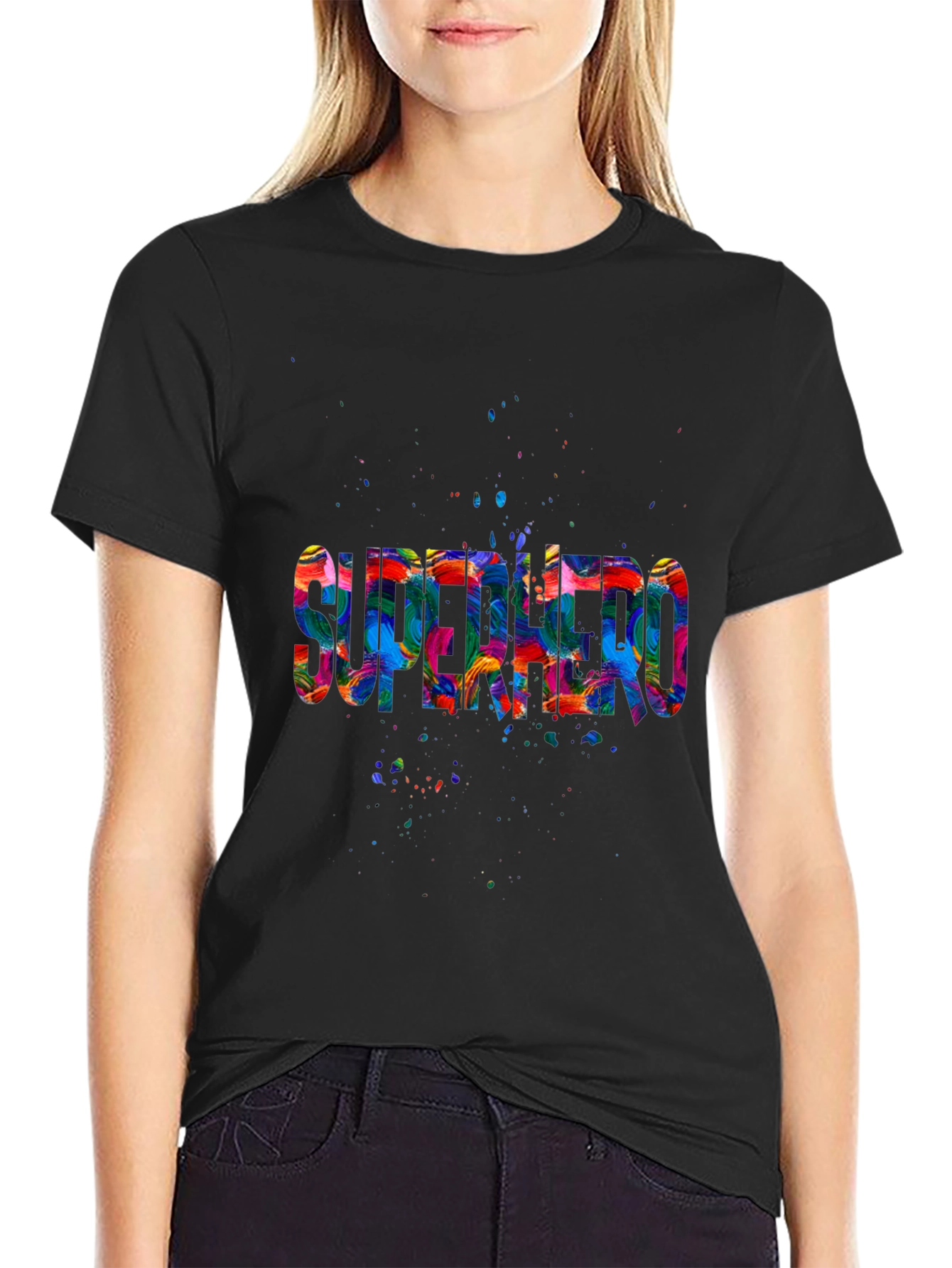 Superhero Colorful T-Shirt
