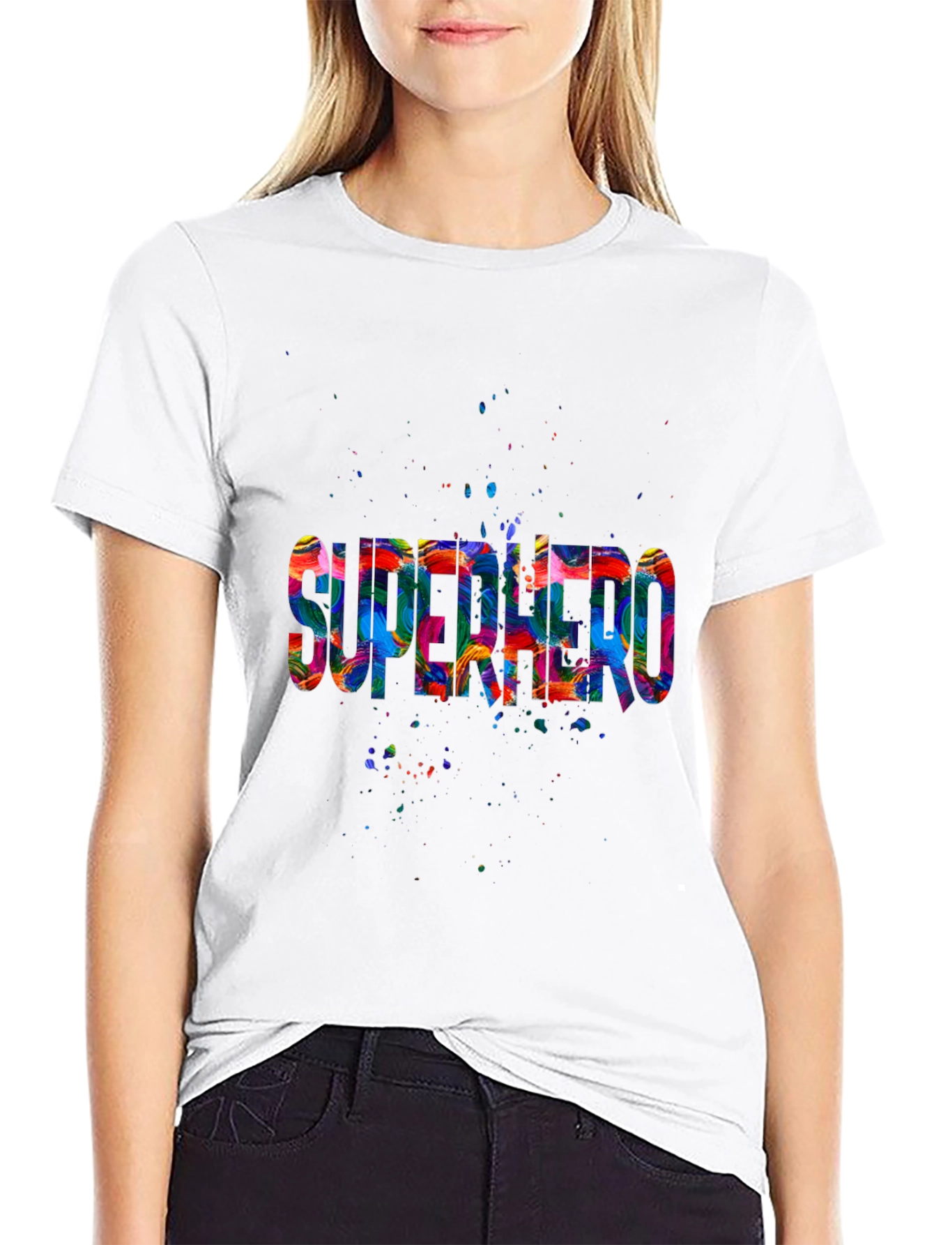 Superhero Colorful T-Shirt