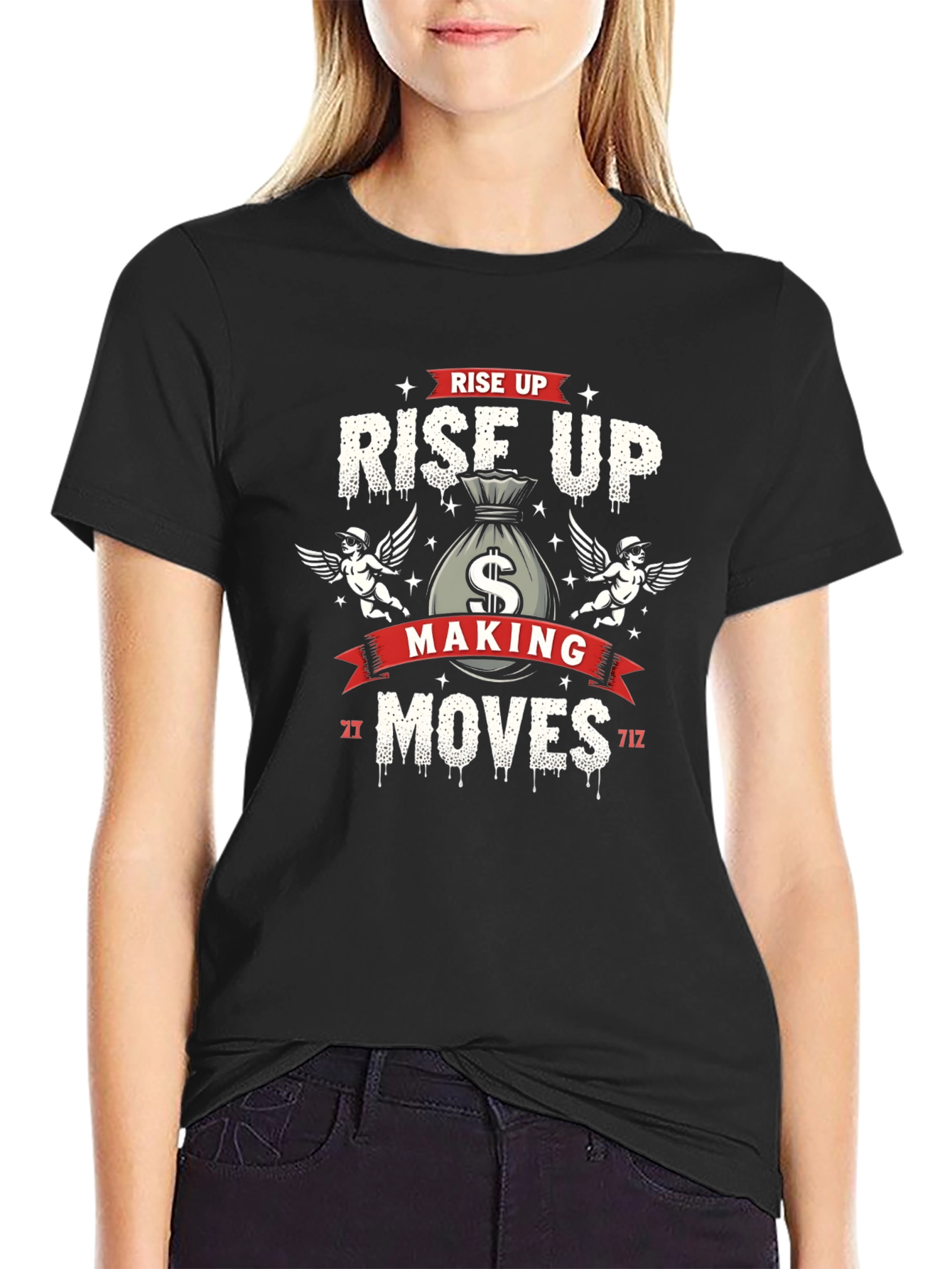 Rise Up Making Moves Graphic T-Shirt