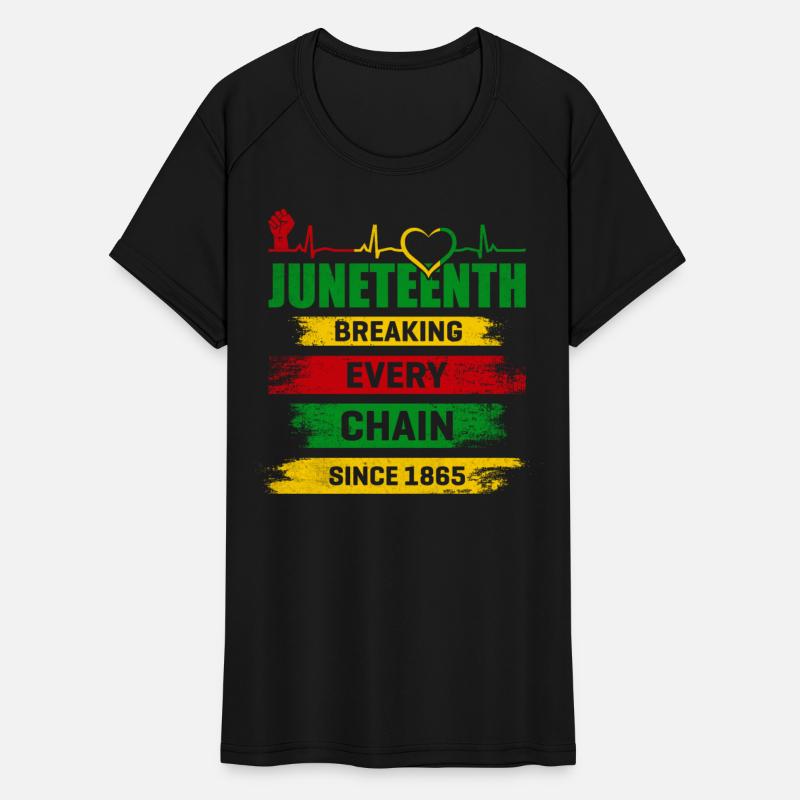 Juneteenth Breaking Every Chain Since 1865 t-shirt