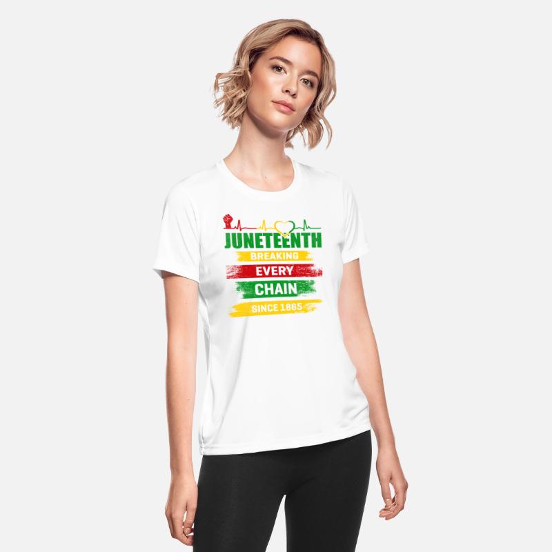 Juneteenth Breaking Every Chain Since 1865 t-shirt