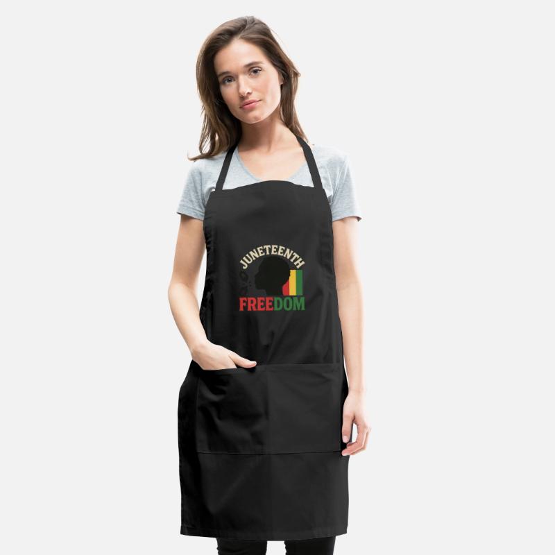 Juneteenth Freedom Afro Silhouette T-Shirt