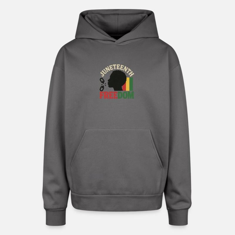 Juneteenth Freedom Afro Silhouette T-Shirt
